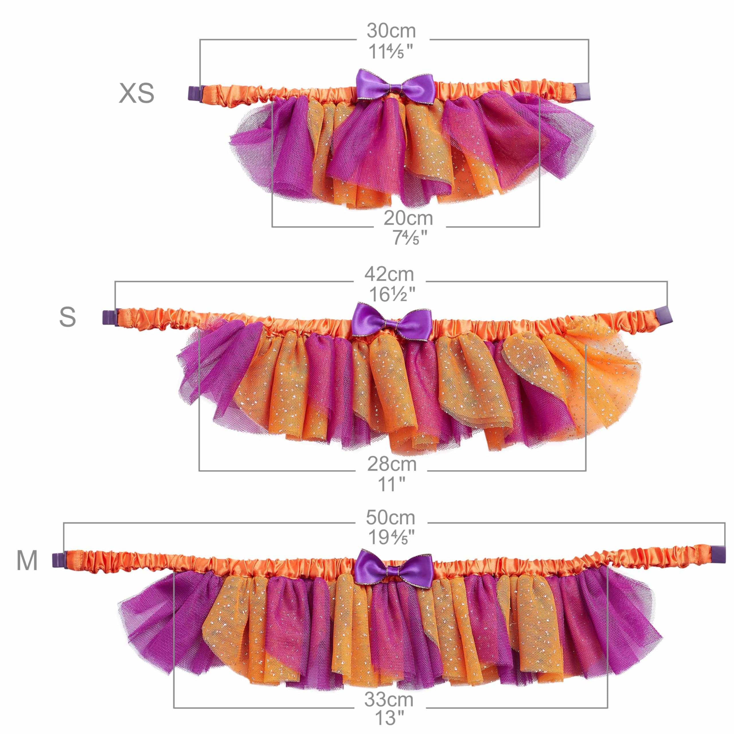 Blueberry Pet Halloween Party Adjustable Breakaway Costume Dog Collar In Warm Tone, X-Small