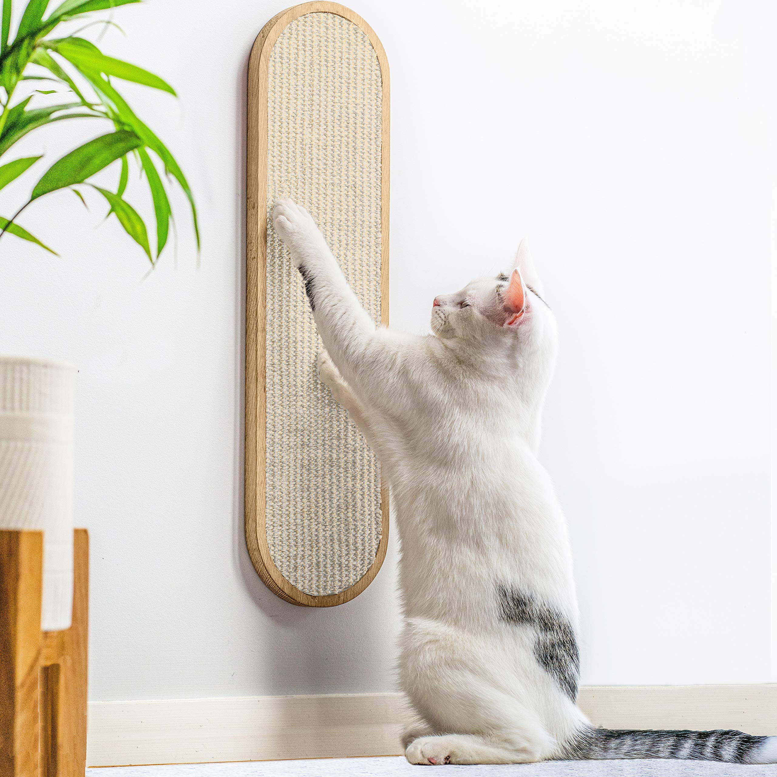 7 Ruby Road Wall Mounted Cat Scratcher - Indoor Cat Scratching Board Cat Vertical Cat Scratcher For Wall - Cat Scratch Pad Scrat