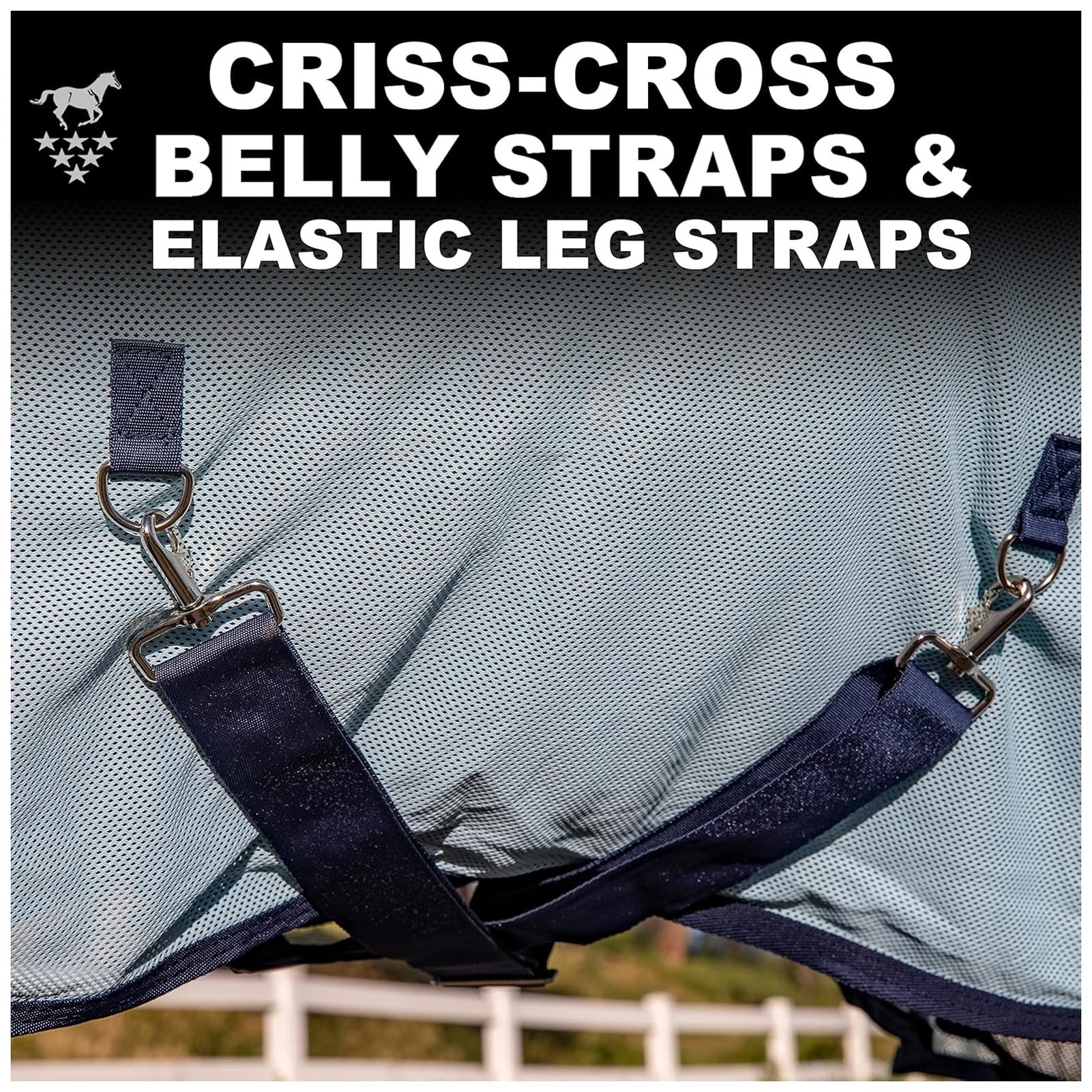 Professional'S Choice Choice Theramic Fly Sheet Sky 72