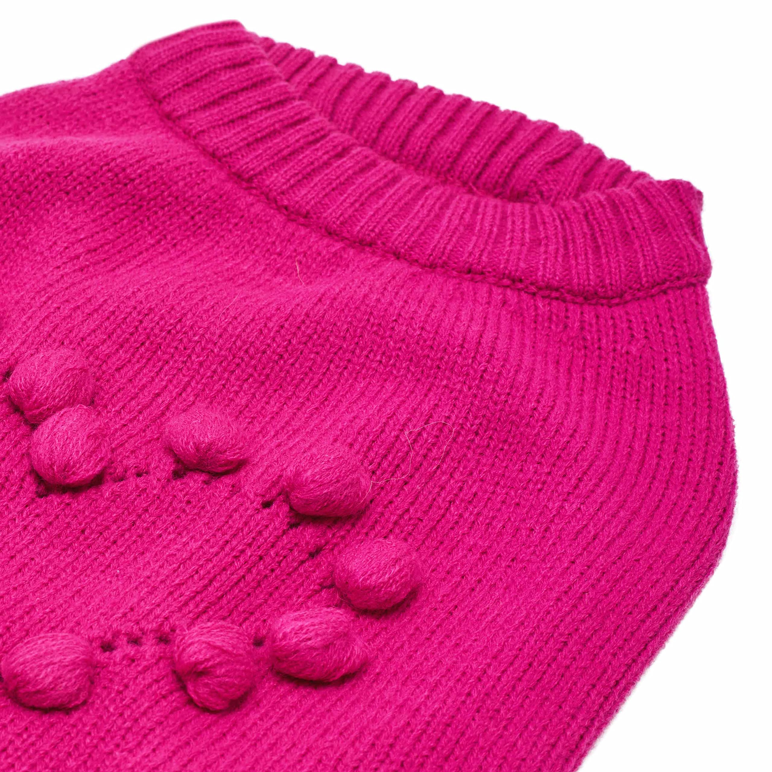 Blueberry Pet 2023 New Heart Dog Sweater Valentines Day Clothes for Small Girl Dogs, Hot Pink Pullover Crewneck Holiday Apparel,