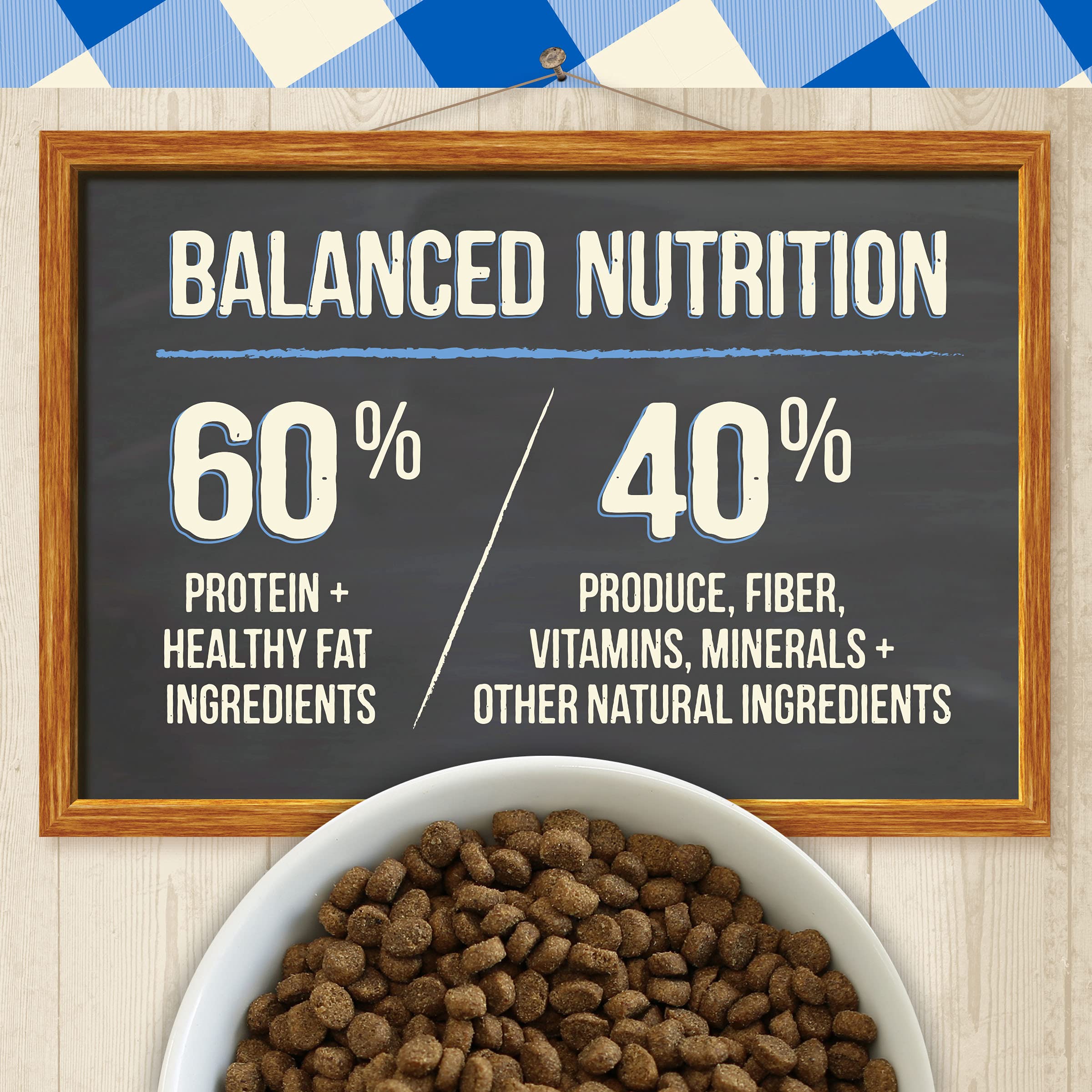 Merrick Purrfect Bistro Grain Free Cat Food, Complete Care Hairball Control Dry Cat Food Recipe - 12 lb. Bag