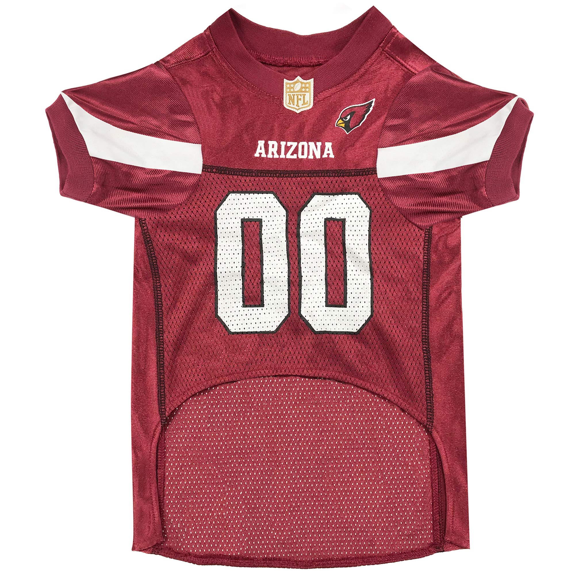 Nfl Arizona Cardinals Dog Jersey, Size: Small. Best Football Jersey Costume For Dogs & Cats. Licensed Jersey Shirt