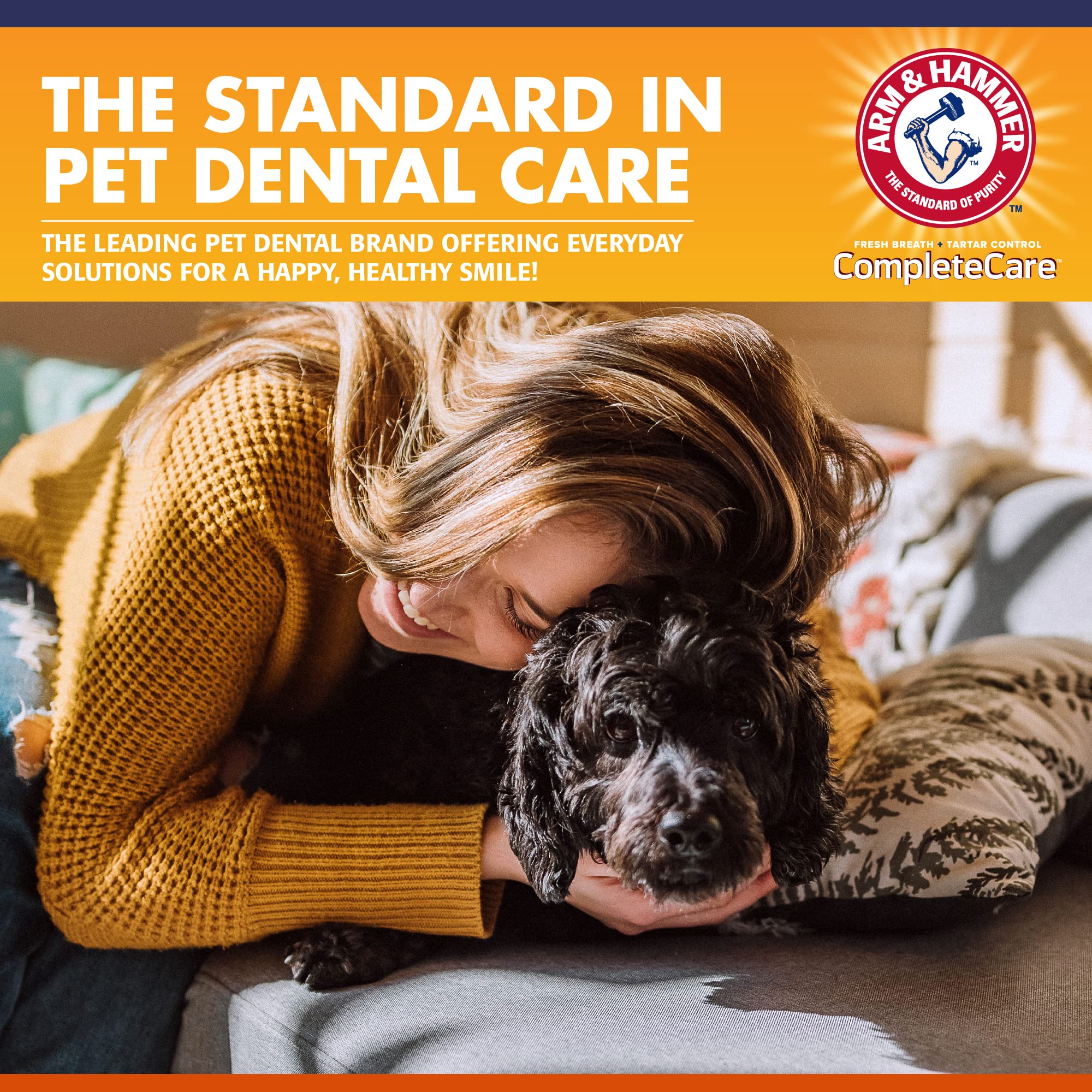 Arm & Hammer Complete Care Enzymatic Dog Toothpaste, 6.2 oz - Dog Toothpaste for Puppies and Adult Dogs, Toothpaste for Dogs - P