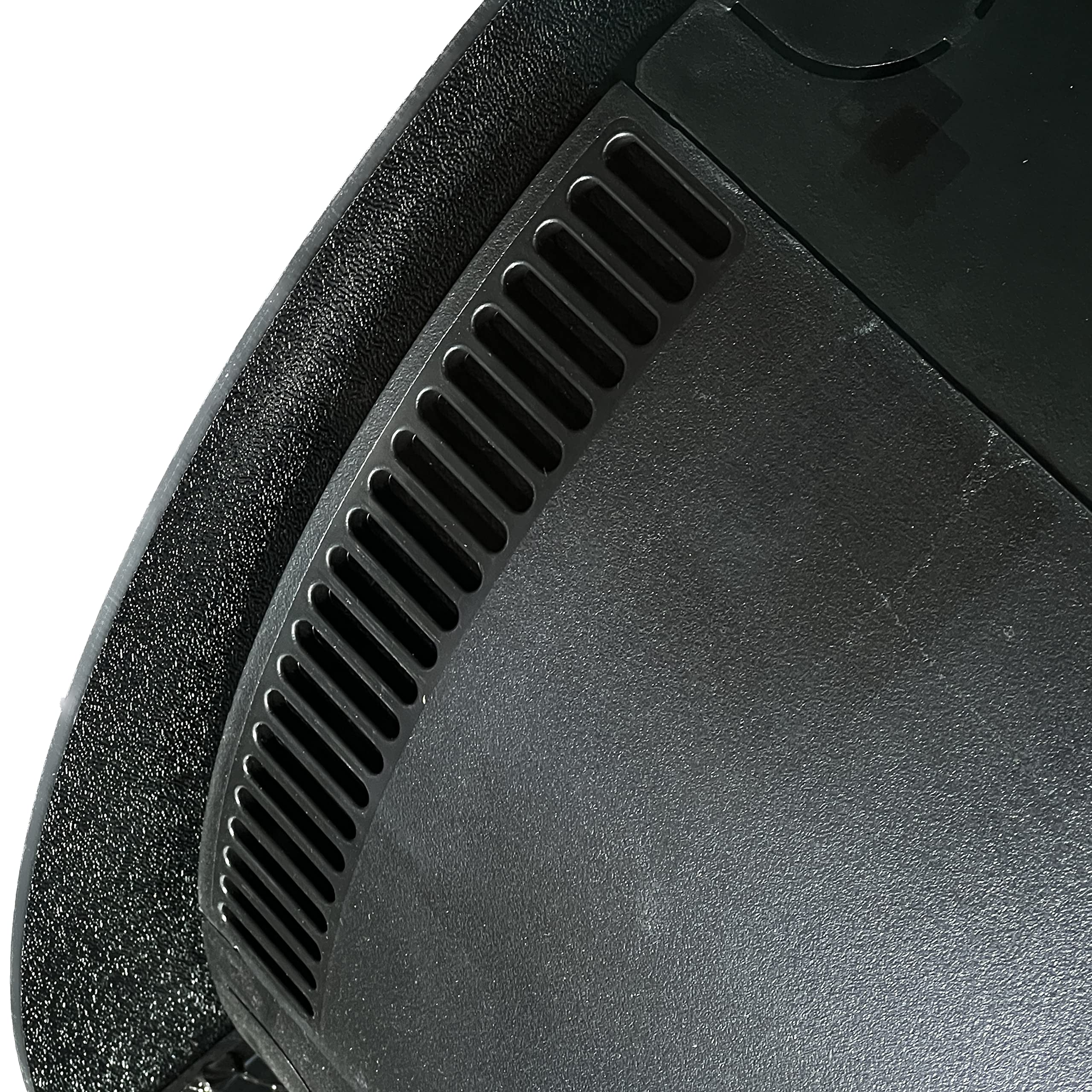 Aquacrylic Black Aquarium Corner Overflow Drain Cover Lid for Marineland & Aqueon Fish Tanks - 9 Matte & Gloss Sides