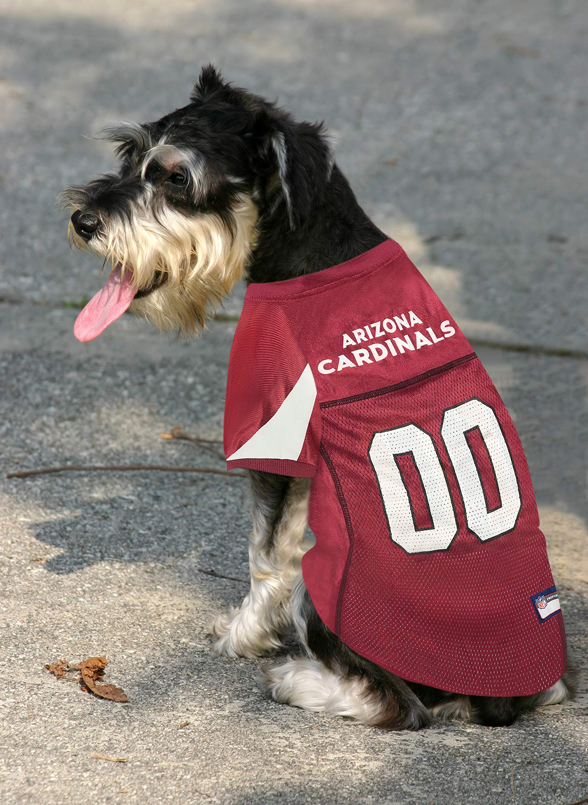 Nfl Arizona Cardinals Dog Jersey, Size: Small. Best Football Jersey Costume For Dogs & Cats. Licensed Jersey Shirt