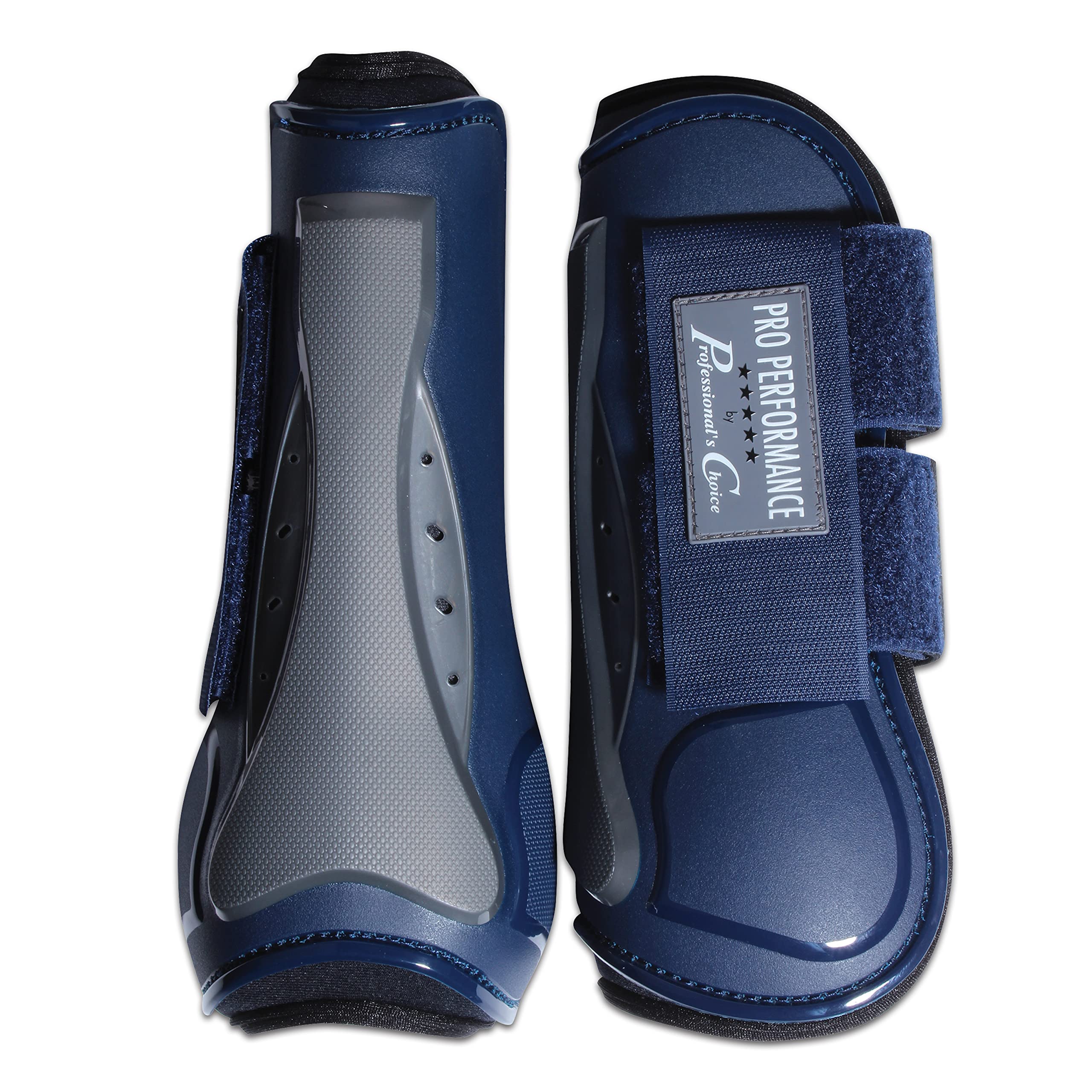 Professional'S Choice Pro Performance Show Jump Boots | Front Pair | Navy | Universal Size