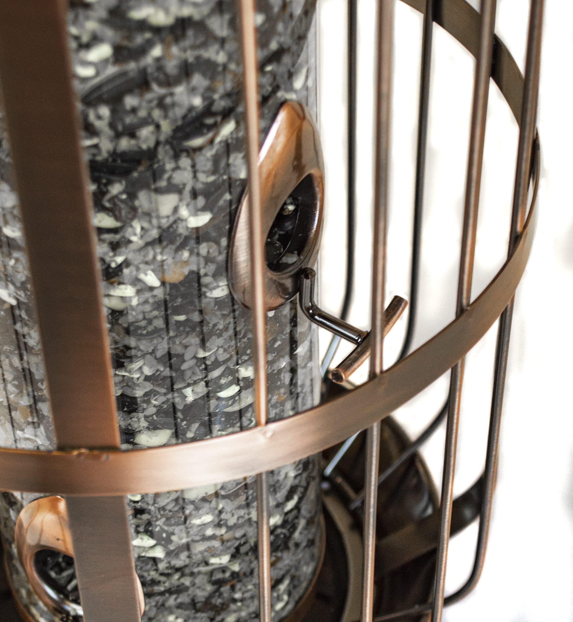 Outdoor Leisure Products Deluxe Bird Feeder, Copper