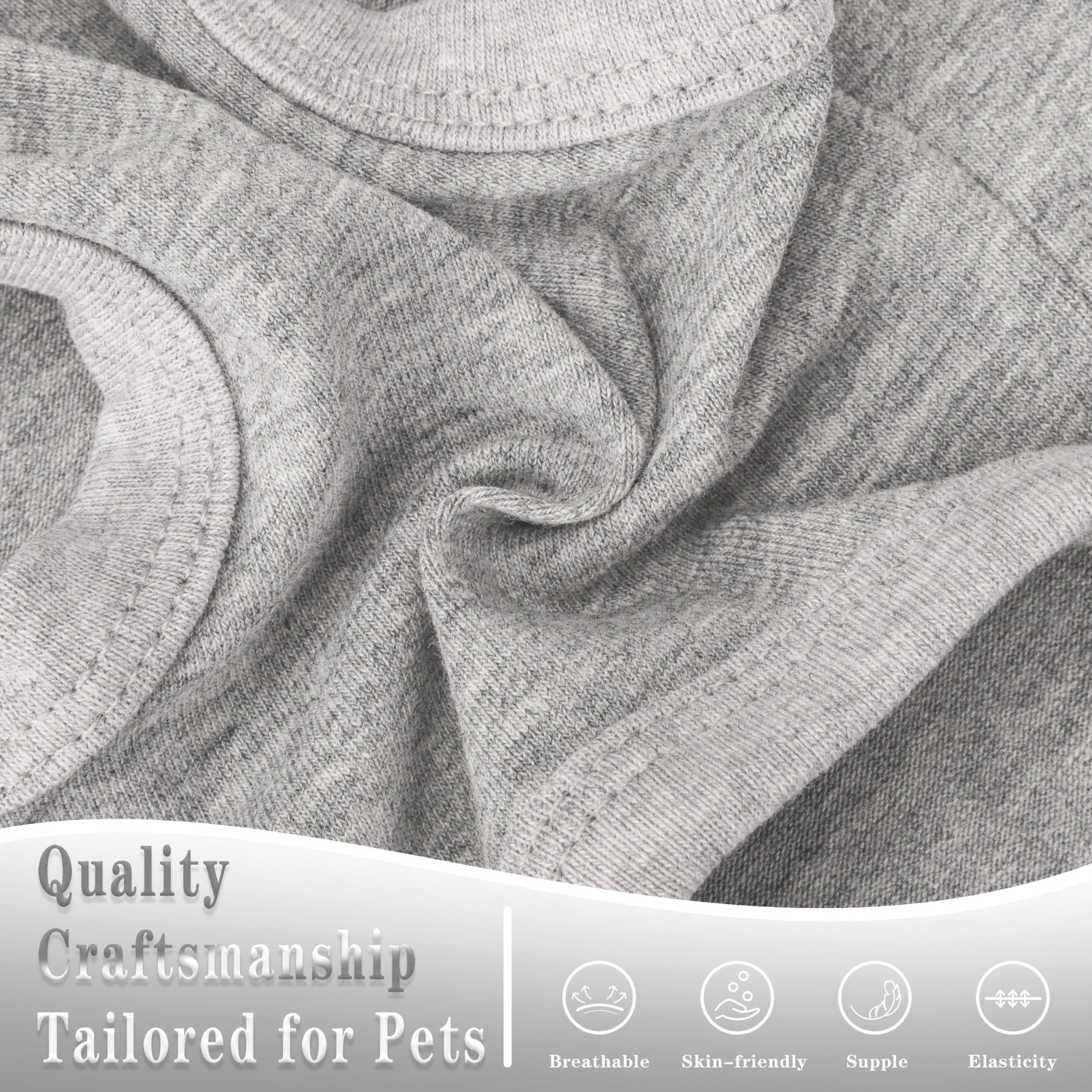 Stylish Cotton Dog Shirt With Print, Soft & Breathable, All-Season Comfort, Fits Most Breeds - Perfect Pet Apparel For Small, Me