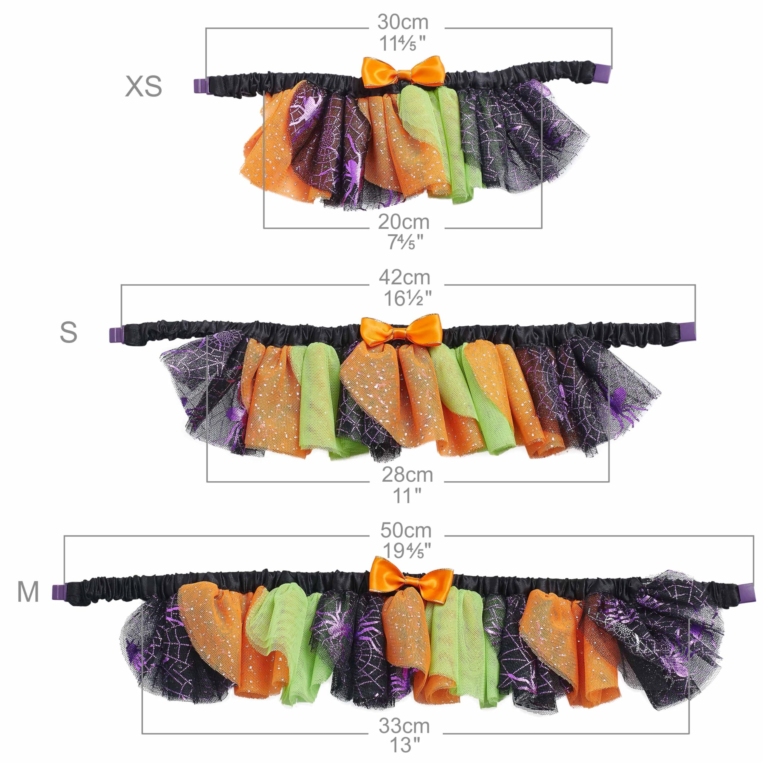 Blueberry Pet Halloween Party Adjustable Breakaway Costume Dog Collar In Cool Tone, Medium