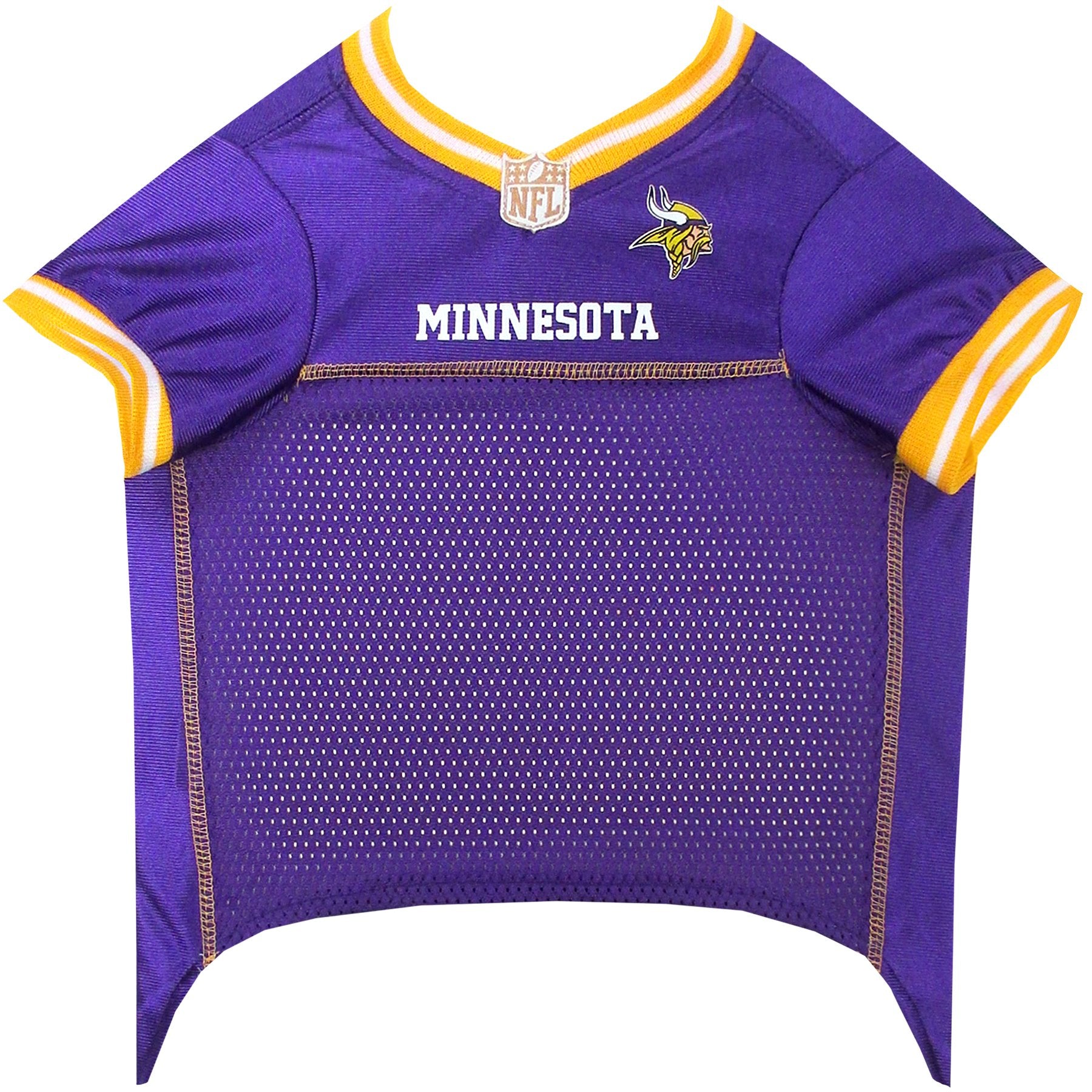 Nfl Minnesota Vikings Dog Jersey, Size: X-Large. Best Football Jersey Costume For Dogs & Cats. Licensed Jersey Shirt.