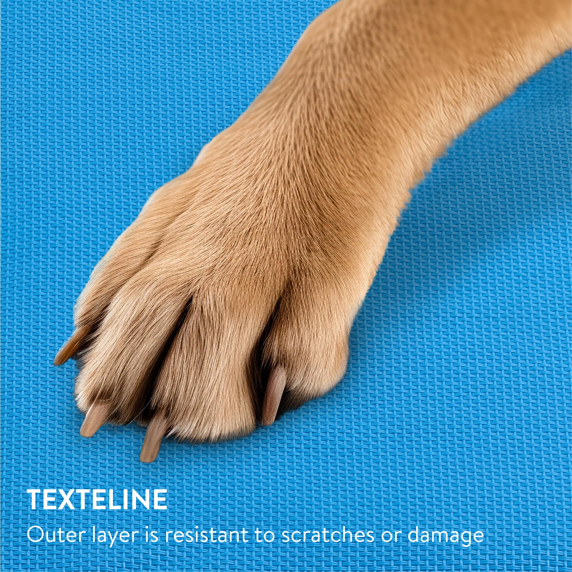 Navaris Gel Pet Cooling Mat With Durable Textiline Cover - Cool Pad For Dog Or Cat - Cooler Bed Mats For Dogs Or Cats - 15.7 X