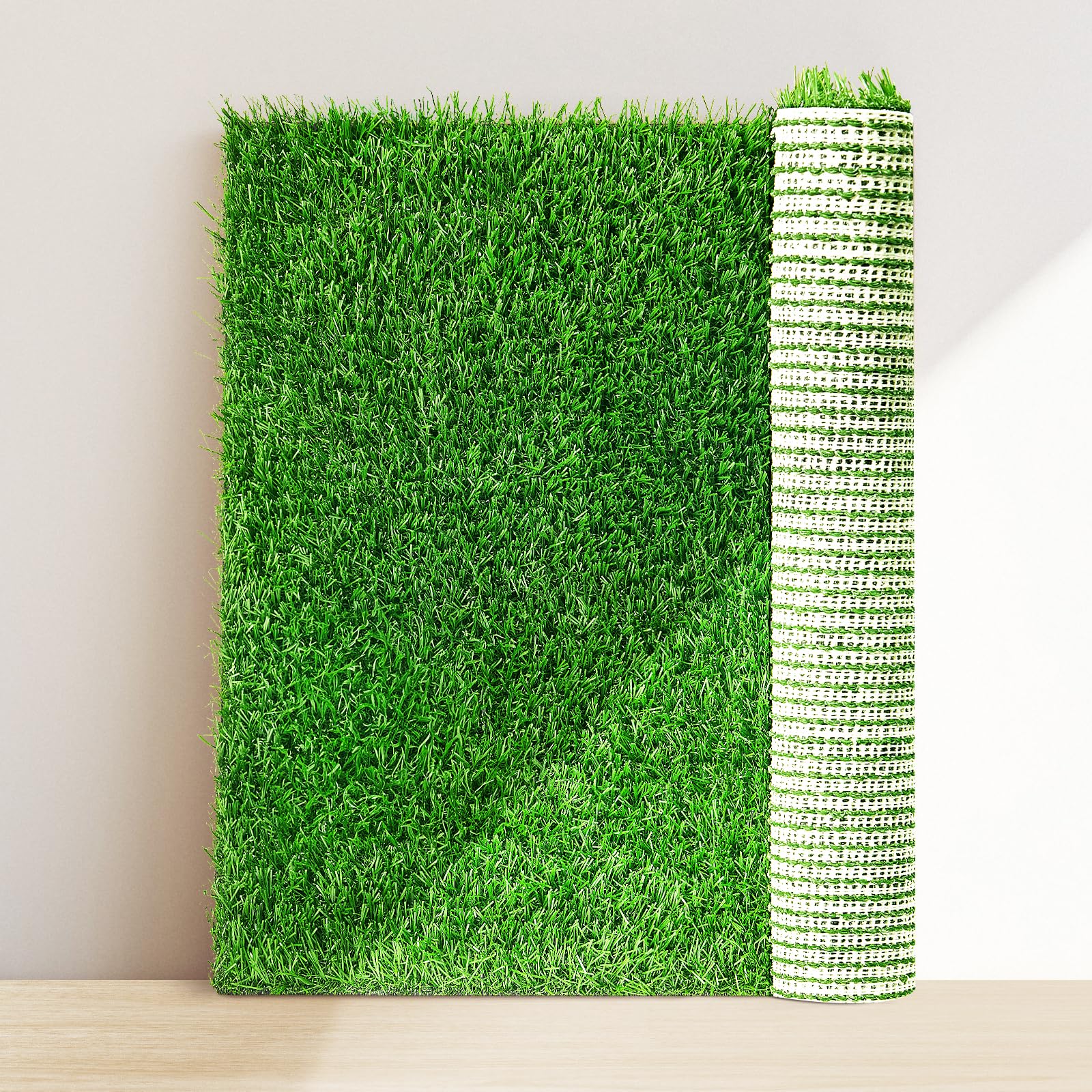 Artificial Dog Grass Pee Pad 39.4   X 31.5    1 Pack - Professional Indoor Outdoor Potty Training Rug - Large Grass Turf Mat Wit