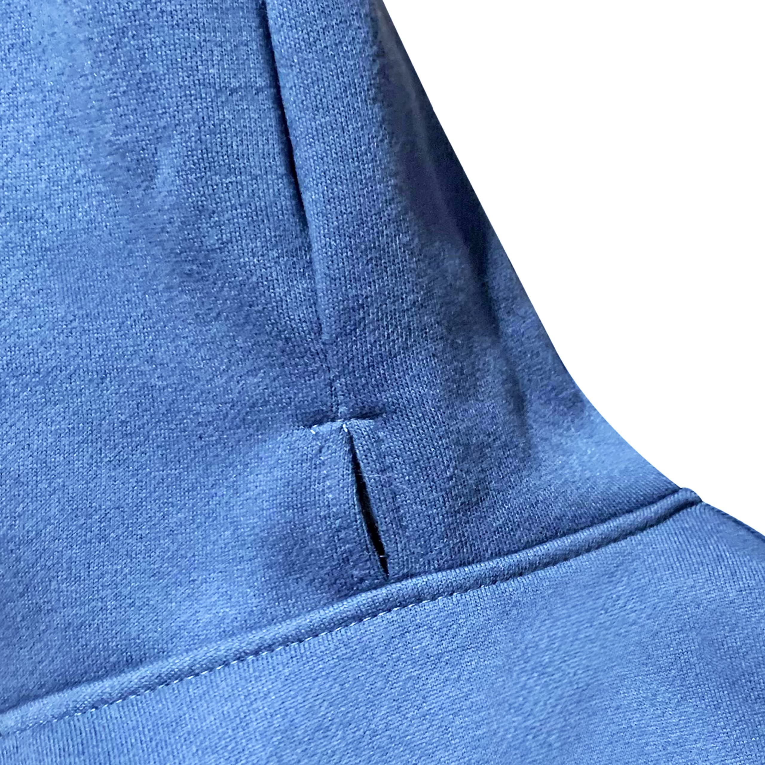 Arunners Extra Large Dog Clothes Hoodies Zip Up Sweaters For Big Dogs Labrador Golden Retriever Blue 5Xl