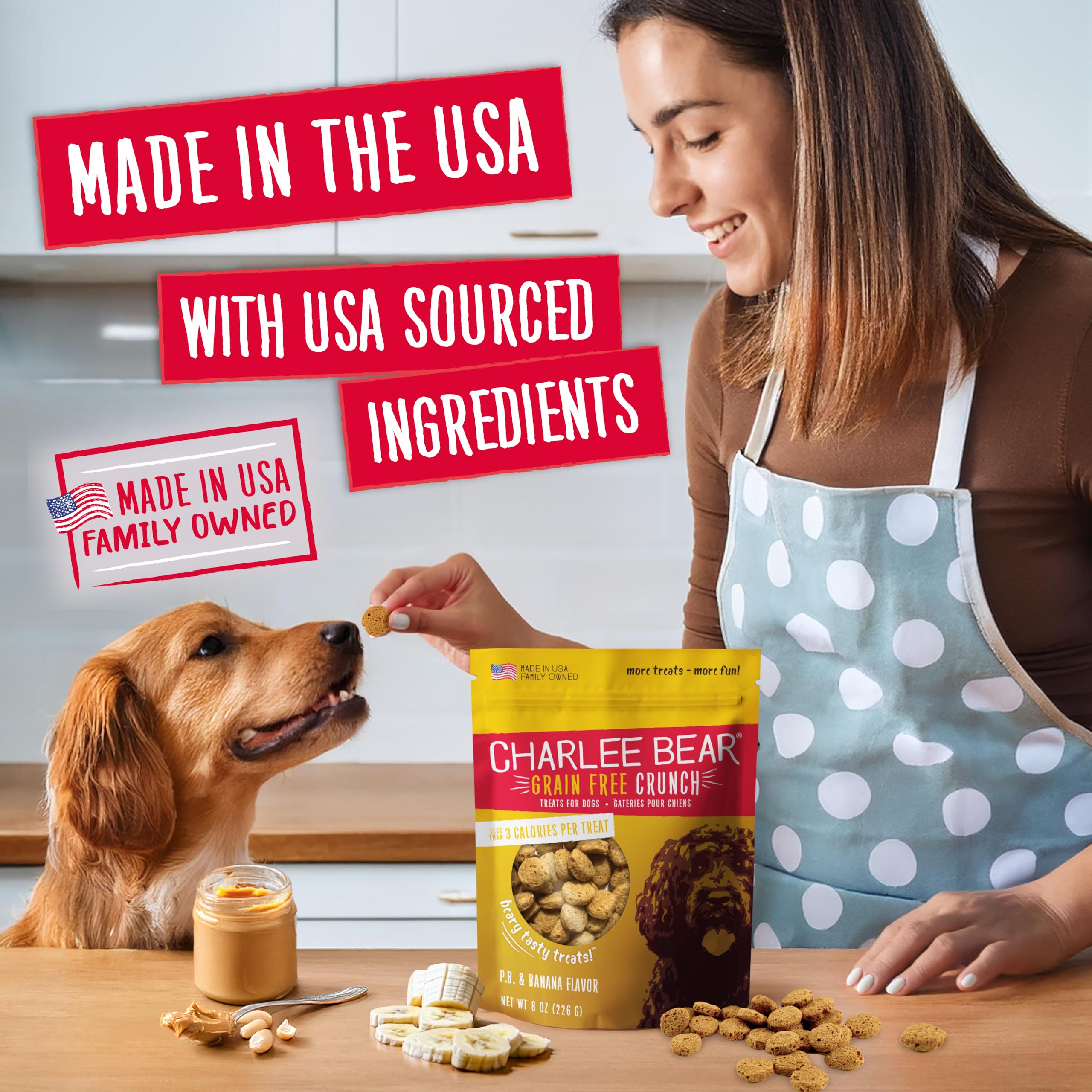 Charlee Bear P.B. & Banana Crunch 8oz