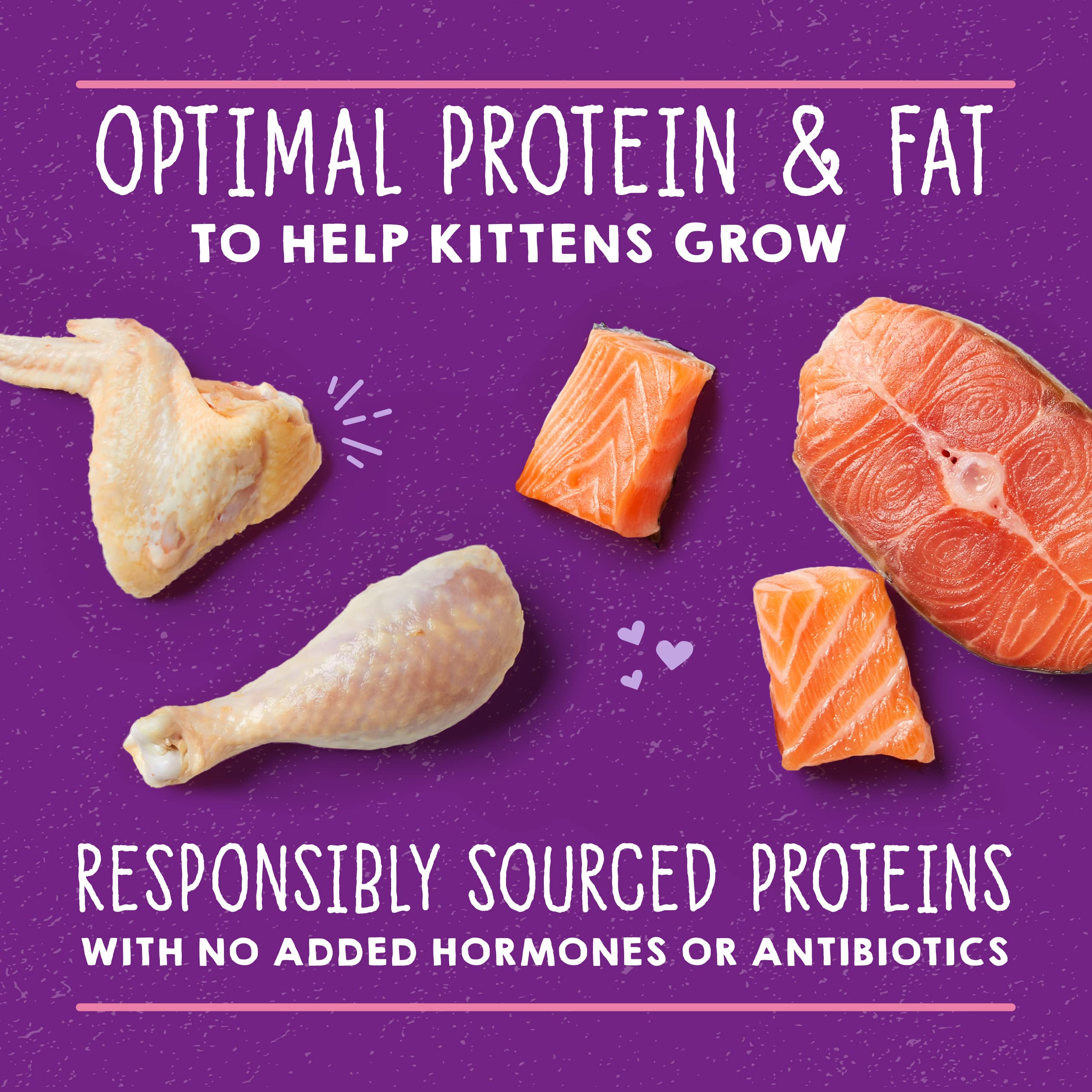 Stella & Chewys Carnivore Cravings Purrfect Pate Cans - Grain Free, Protein Rich Wet Cat Food - Cage-Free Chicken & Salmon Kitte