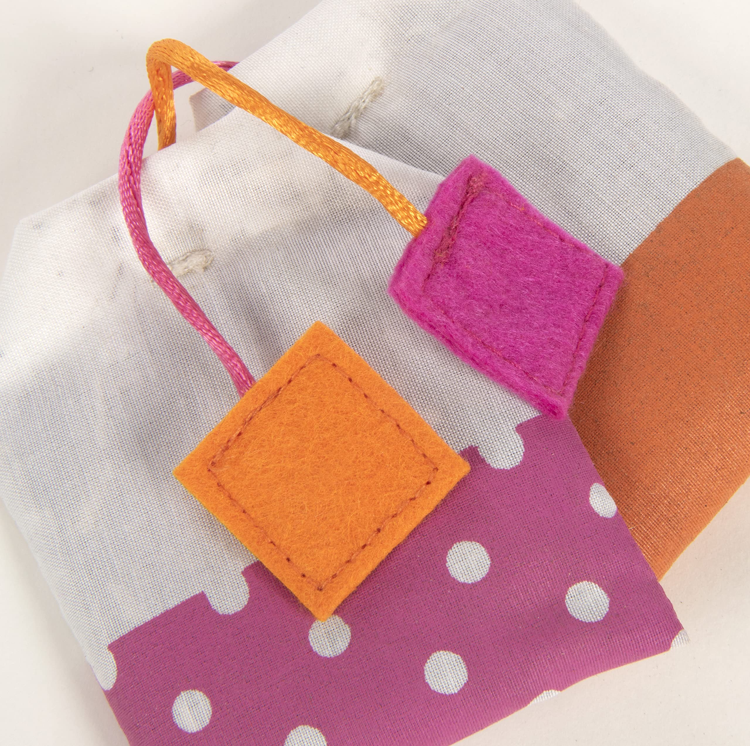 Smartykat (2 Count Tea Teazers Catnip Cat Toys - Pink/Orange, 2 Count