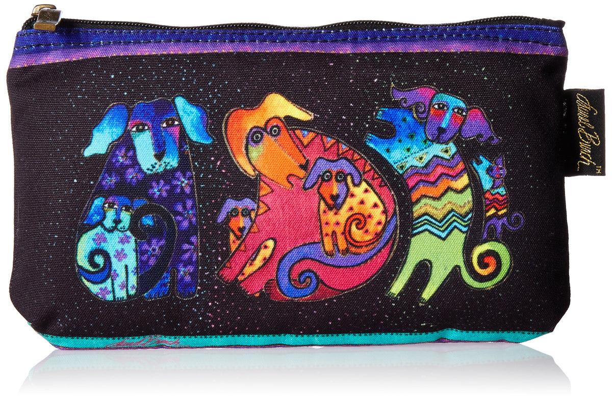 Laurel Burch 277986 Cosmetic Bags 3/Pkg, Dogs & Doggies