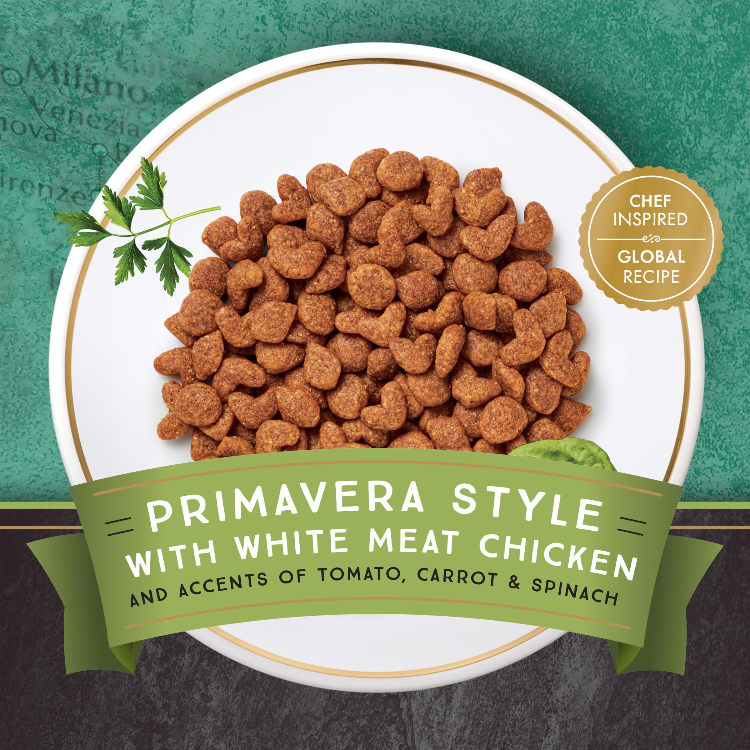 Purina Fancy Feast Medleys Primavera Style with White Meat Chicken and Accents of Tomato, Carrot and Spinach - 6.5 lb. Bag