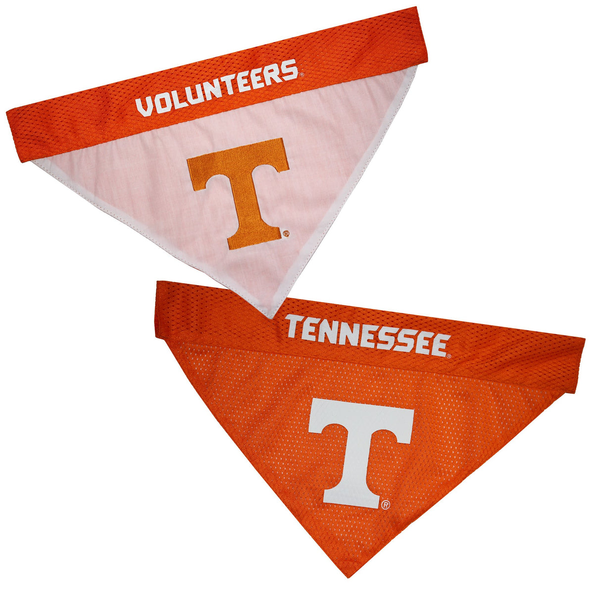 Pets First Collegiate Pet Accessories, Reversible Bandana, Tennessee Volunteers Size Xx-Large