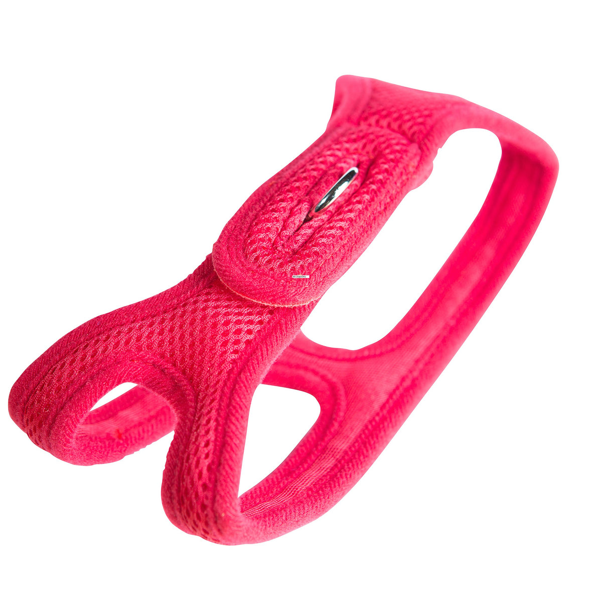 Chokefree Velpro Mesh Pet Shoulder Harness Collar, 12', Red