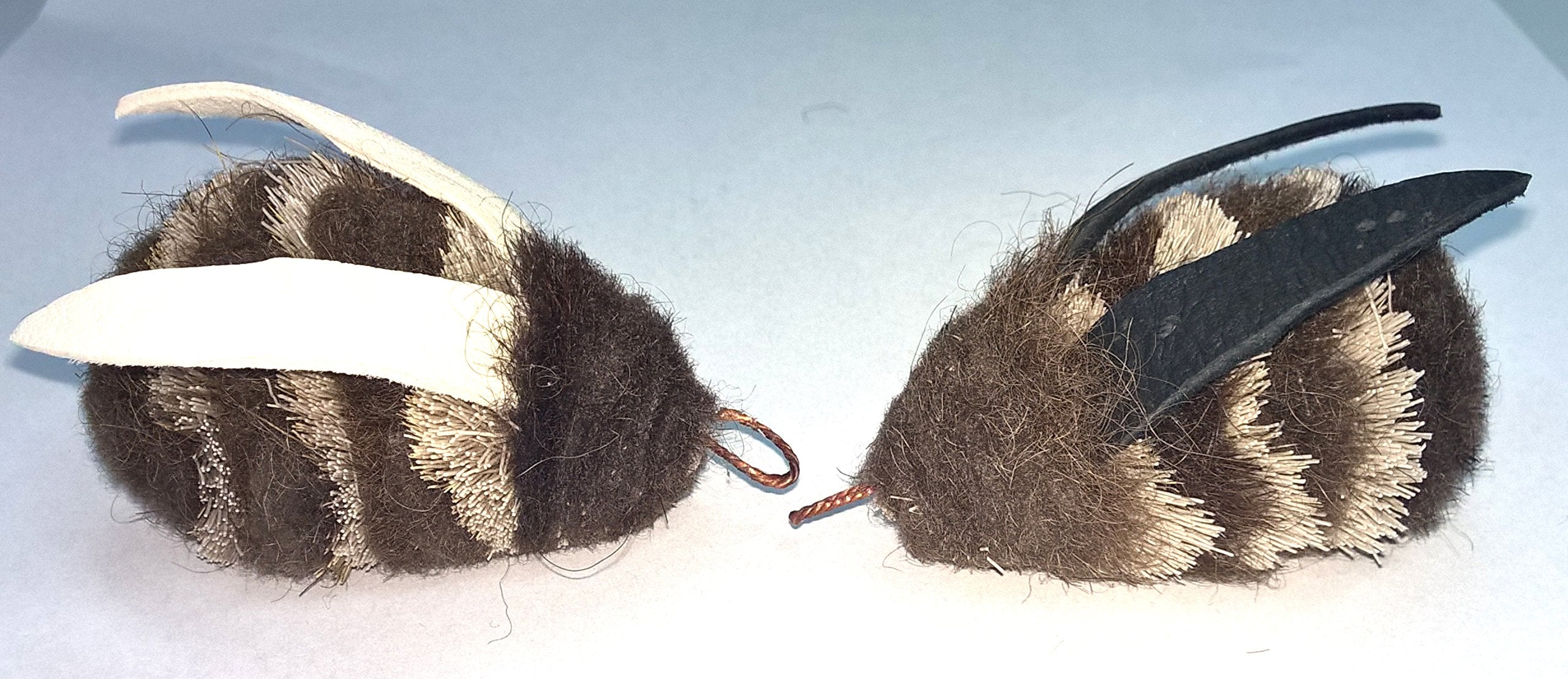 Big Sky Cats Bumble Bee Refill/Attachment Cat Toy - Natural Buffalo/Deer: Fits Wildcat And Popular Bird And Mouse Type Wands/Pol