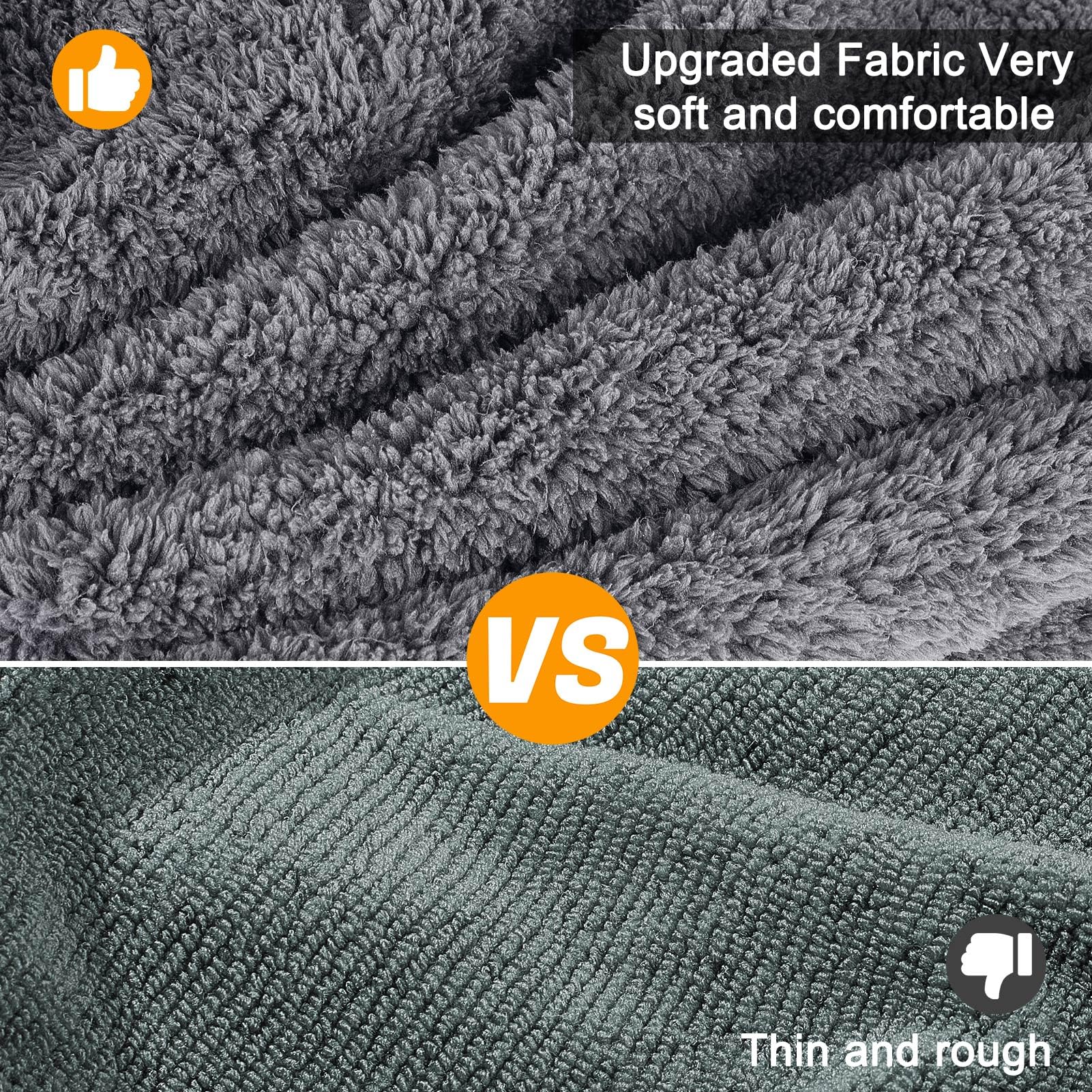 Super Absorbent Dog Towels For Driyng Dogs - Quick Dry Dog Bathrobe For Post-Bath Care - Soft Dog Towel, Adjustable For Warmth (