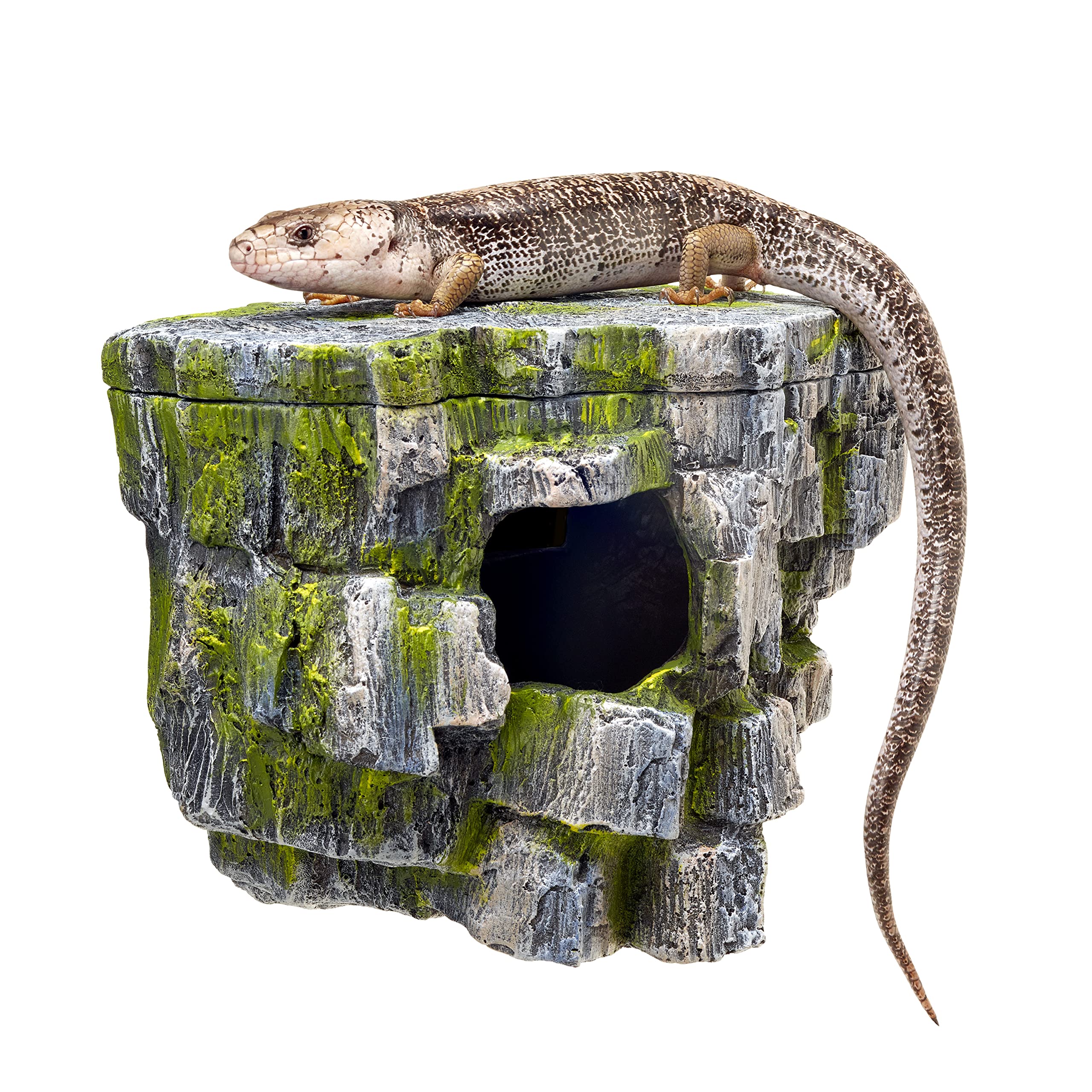 Zilla Vertical Décor Rock Cave 8.75 X 5.875 X 7.25',Grey