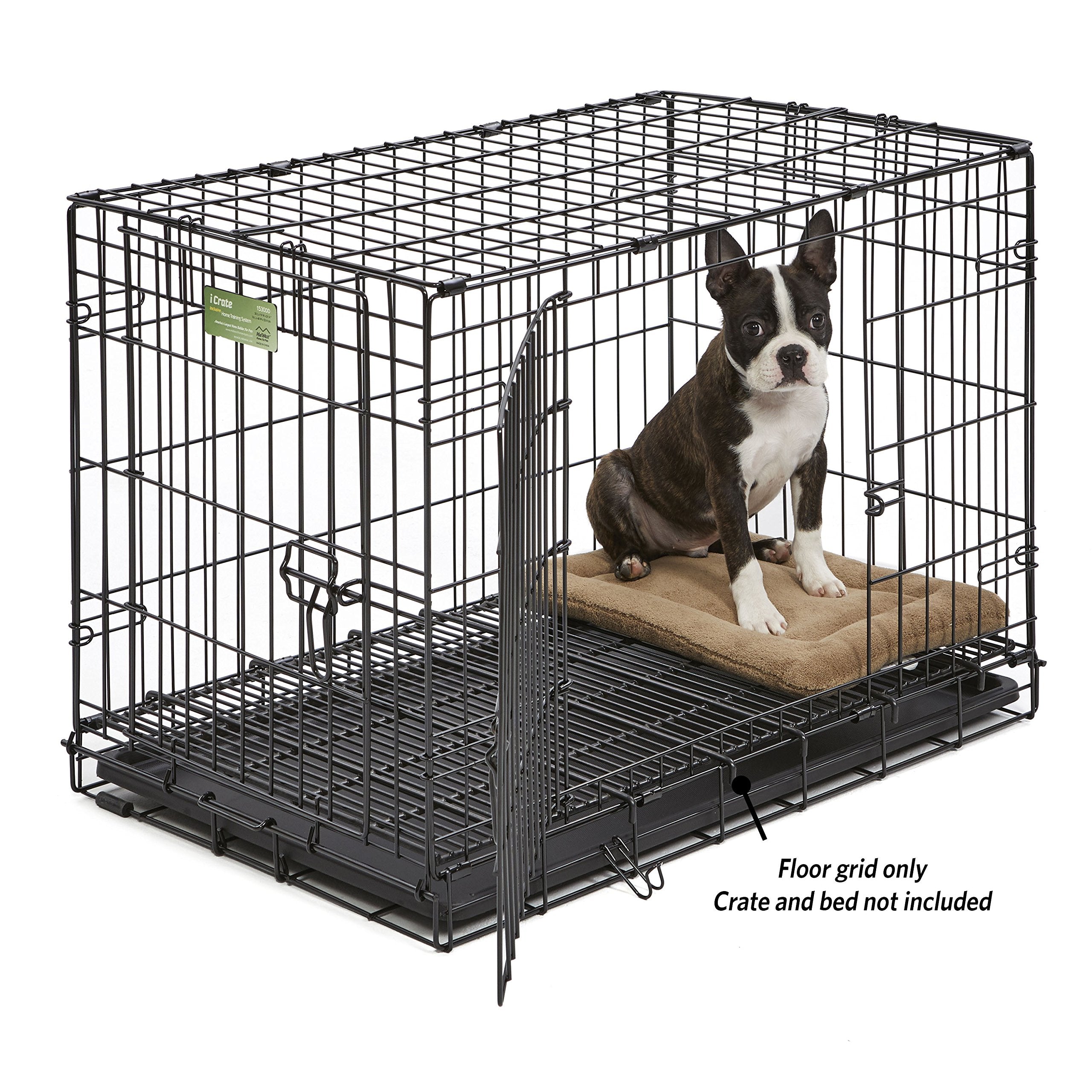 Midwest Homes For Pets Floor Grid For Dogs 1530, 1530Dd, 1930, 1930Dd, 1630 Curved Slide Bolt Latch, 1630Dd Curved Bolt Latch
