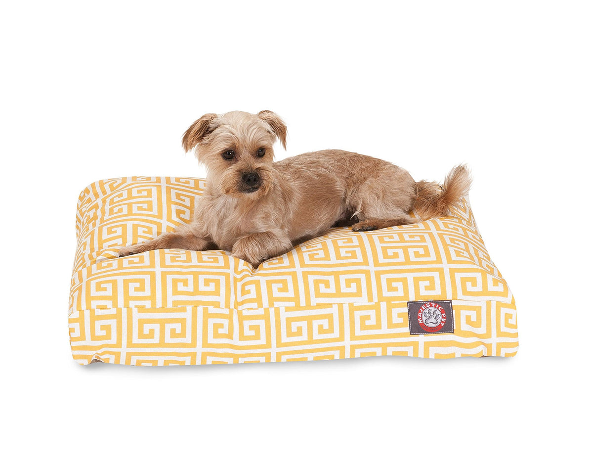 Citrus Towers Small Rectangle Indoor Outdoor Pet Dog Bed With Removable Washable Cover By Majestic Pet Products