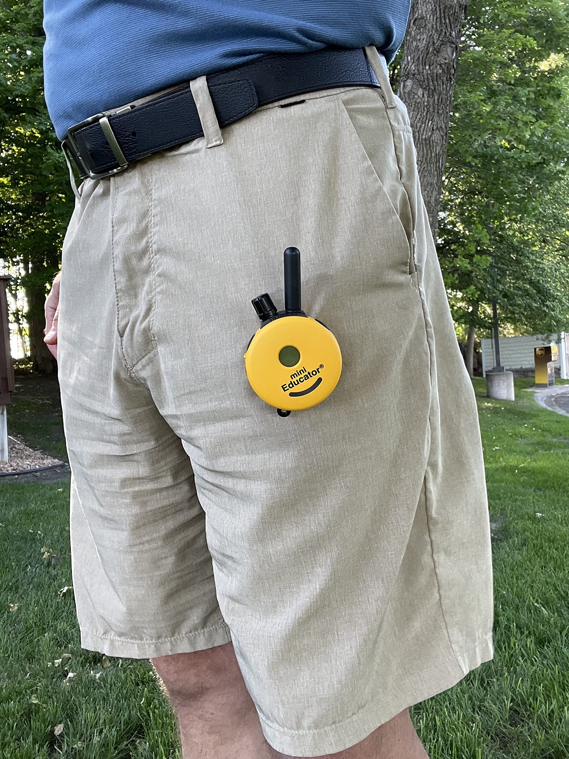 Educator Anywear Clip Holster Securely Holds E-Collar Dog Trainer Transmitter Remote Anywhere On Clothing, Purse Or Backpack, Ma