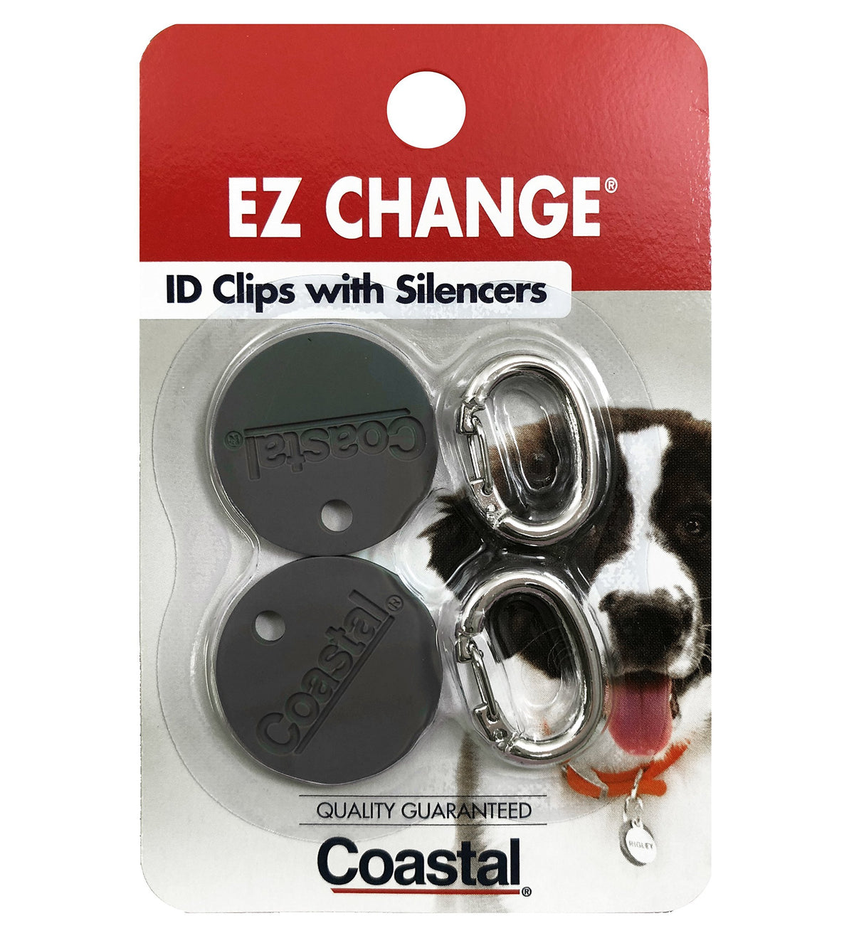Ez Change Dog I.D. Clip With Silencer