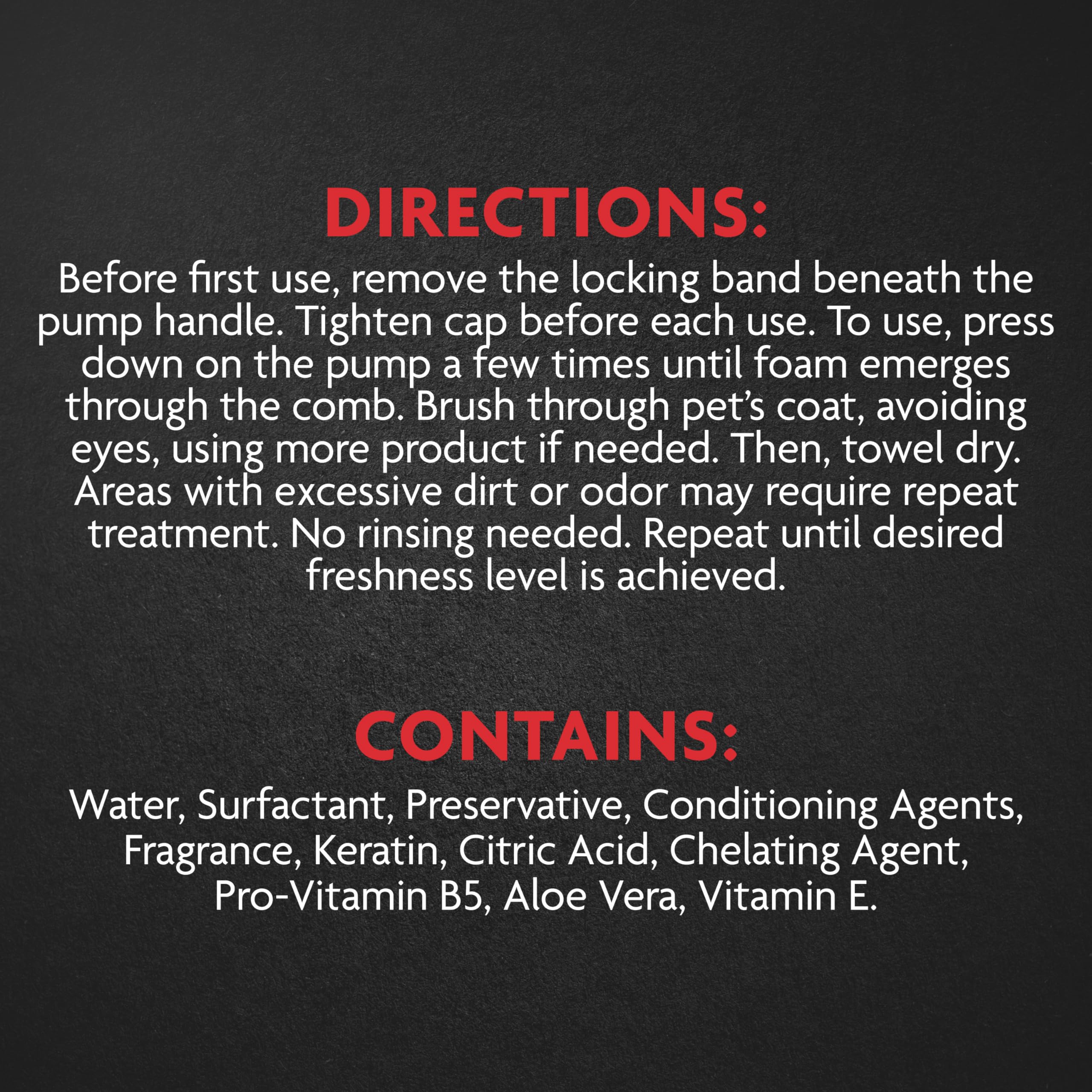 Furminator Tub-Free Deshedding Foam Comb, 3 Ounces, Grooming Comb For Dogs Helps Freshen Coat And Reduce Odors With No Rinsing