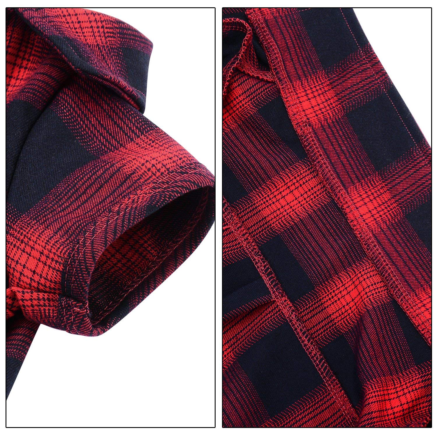 Koneseve Dog Shirt, Pet Plaid Clothes Shirt T-Shirt, Sweater Bottoming Shirt For Small Dog Cat Puppy Grid Adorable Wearing Stylish Cozy Halloween,Christmas Costumes {Red;Xxl}