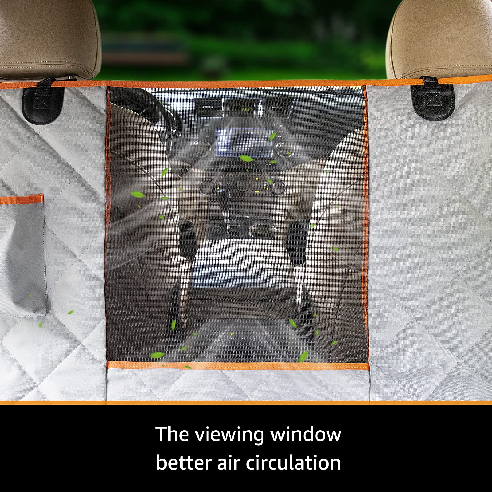 Ibuddy Dog Seat Covers For Trucks 100% Waterproof Car Hammock For Truck Back Seat Durable X-Large Dog Seat Cover Against Dirt An