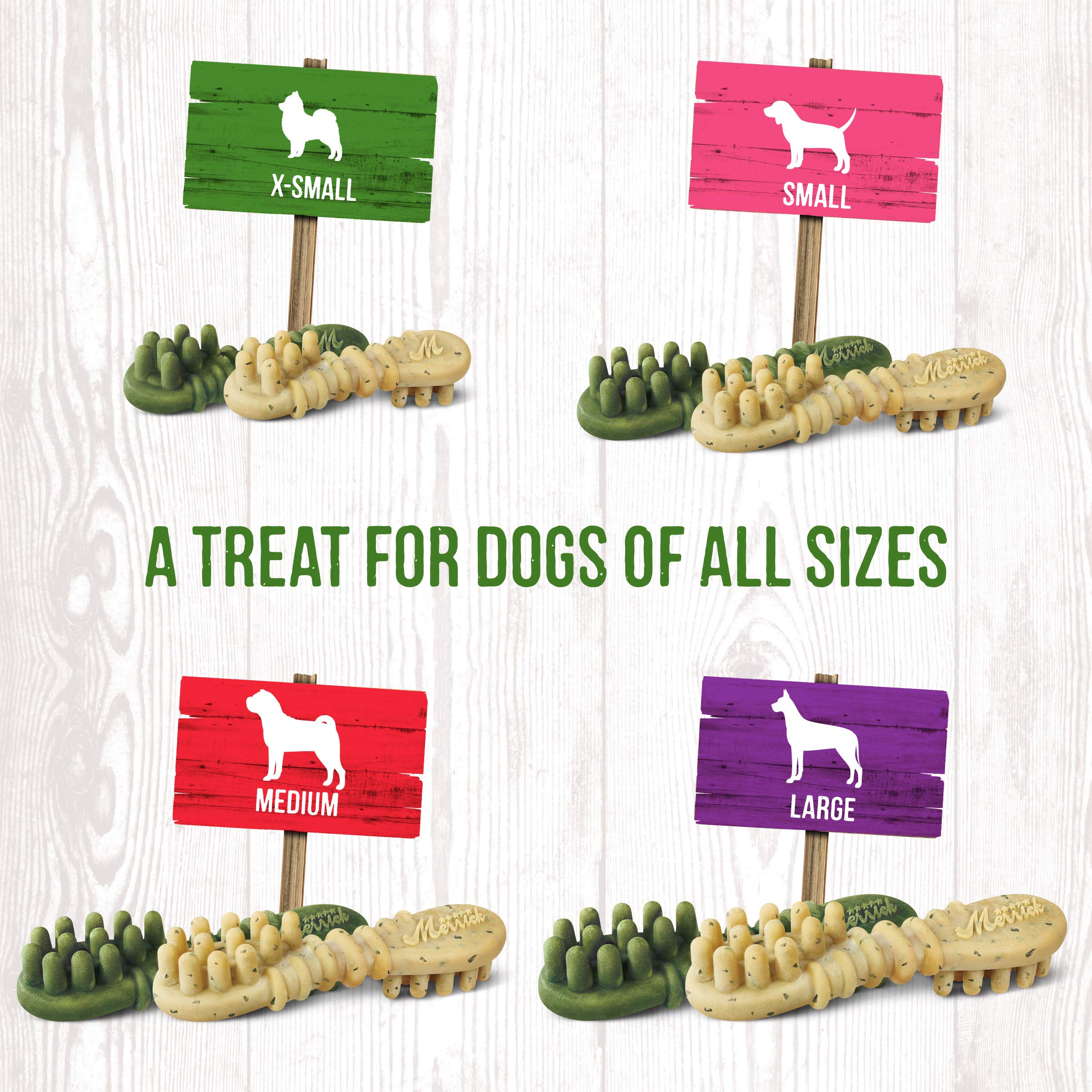 Merrick Dog Fresh Kisses Mint Strips Xsmall 6Oz 20 Count