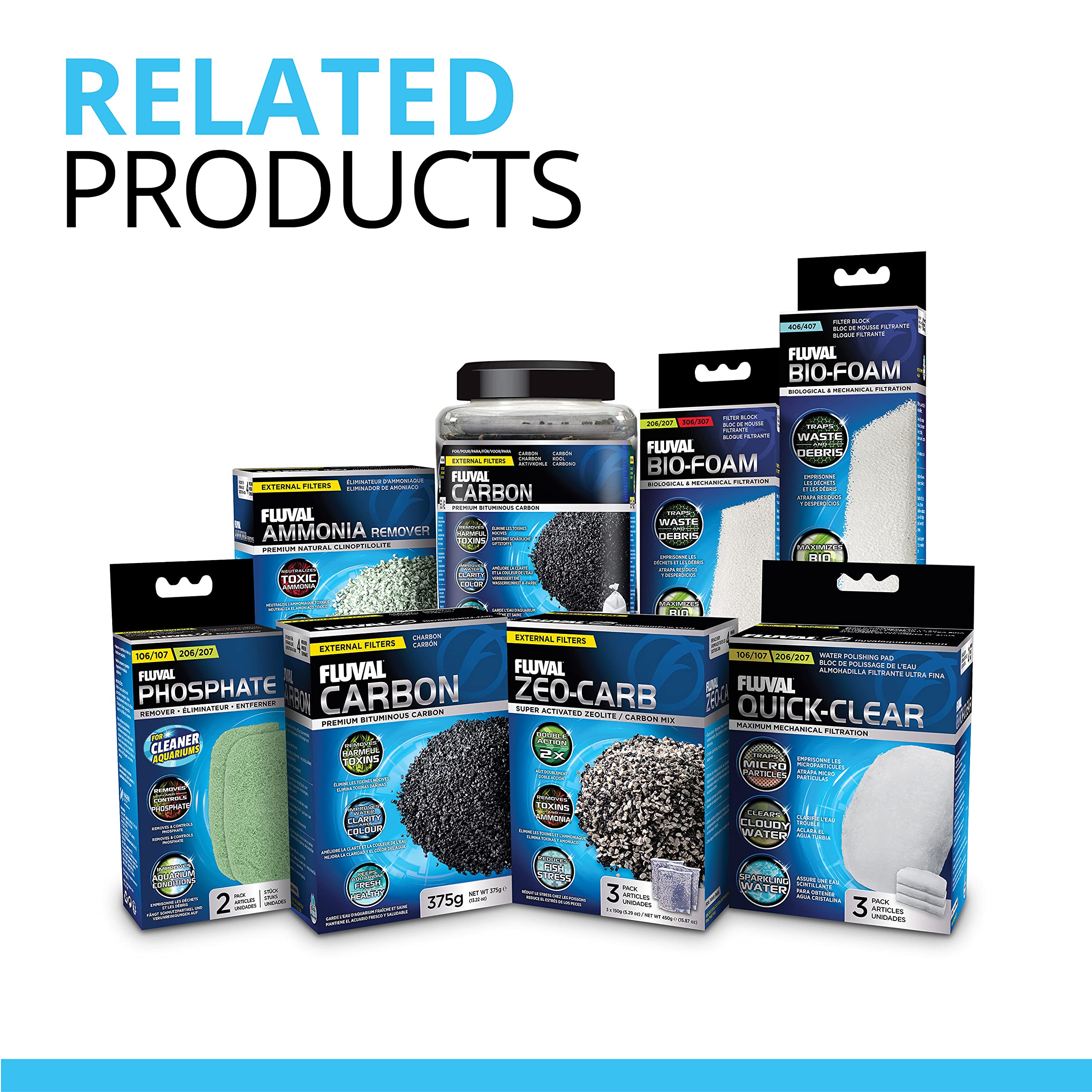Fluval Pre-Filter Media - 750 Grams/26.45 Ounces