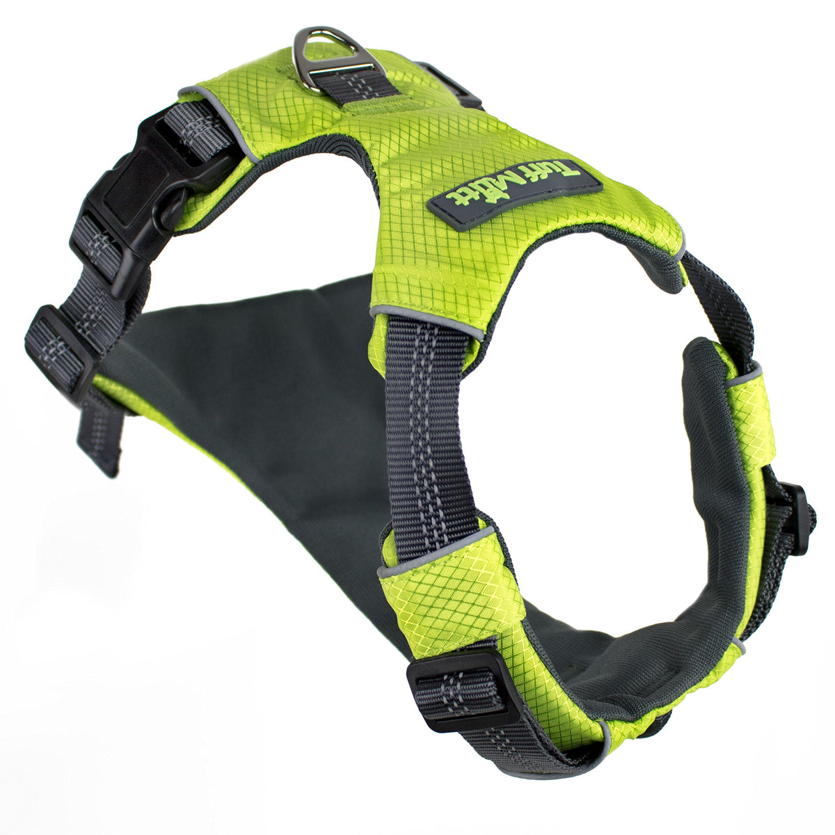 Tuff Mutt Dog Harness For Medium & Large Breeds, Easy On Easy Off With A No Pull Front Chest Clip, Walk, Run & Hike With Confide