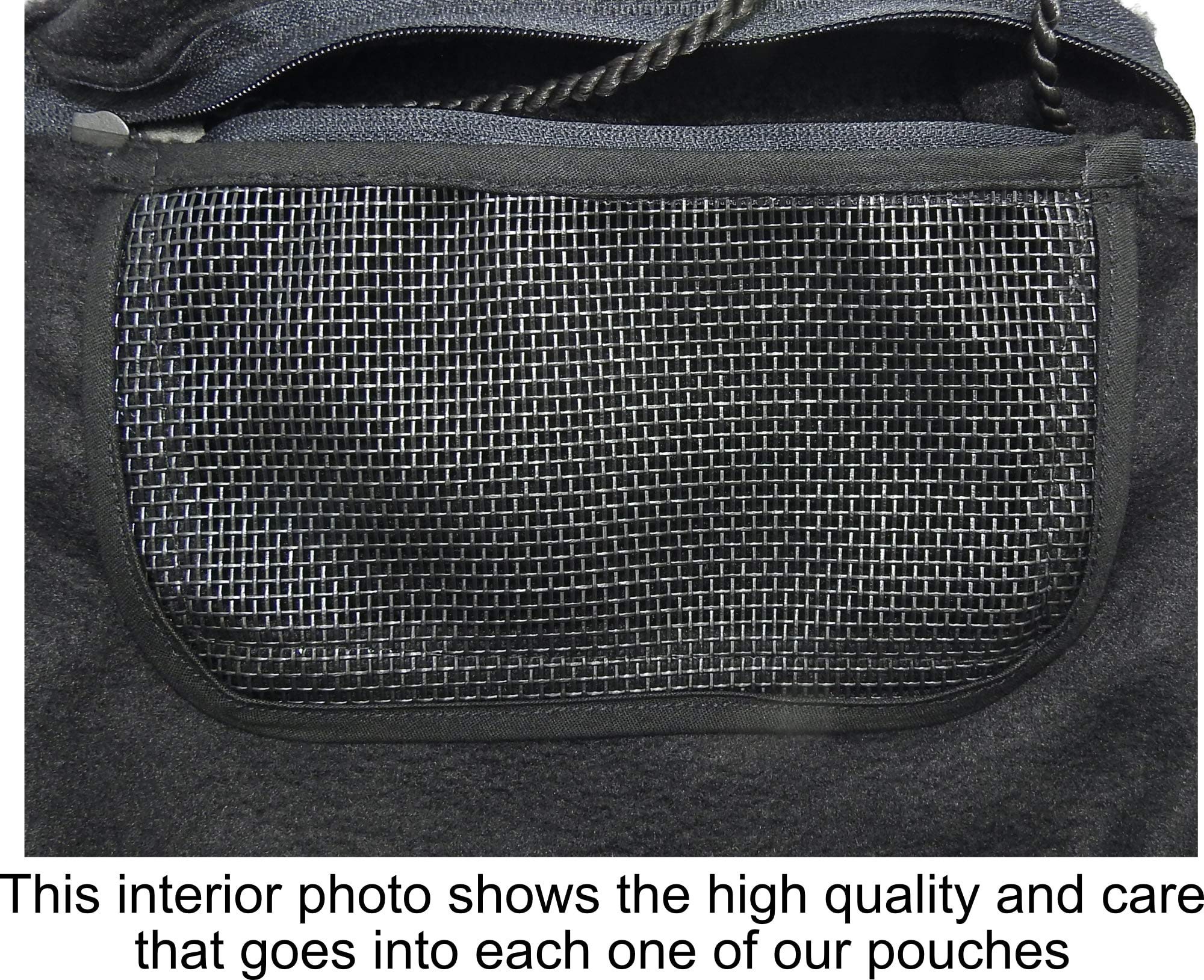 Bonding Carry Pouch For Sugar Gliders And Other Small Pets (Black)