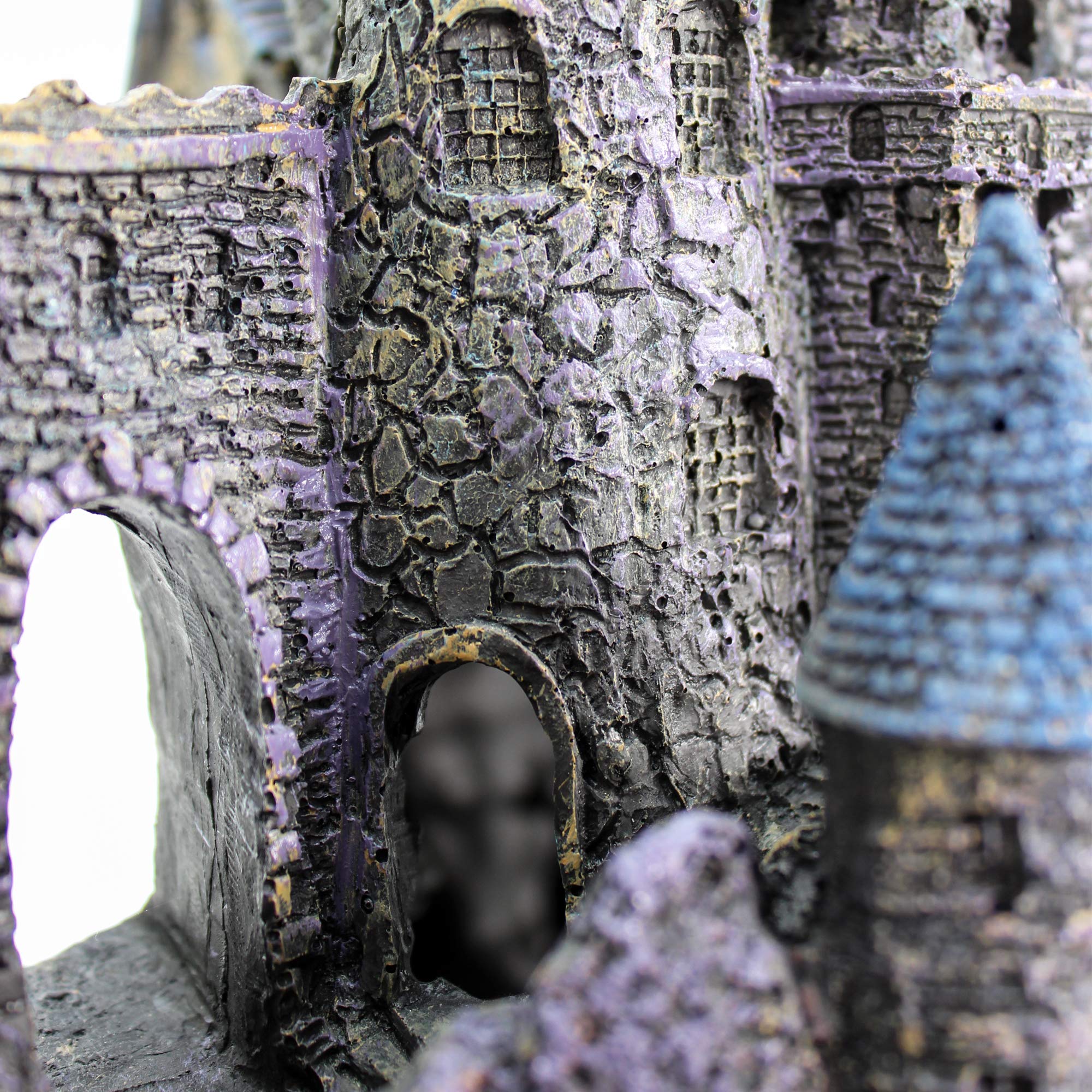 Penn-Plax Age-Of-Magic Wizard’S Castle Aquarium Decoration – Safe For Freshwater And Saltwater Fish Tanks – Extra Large – Part B