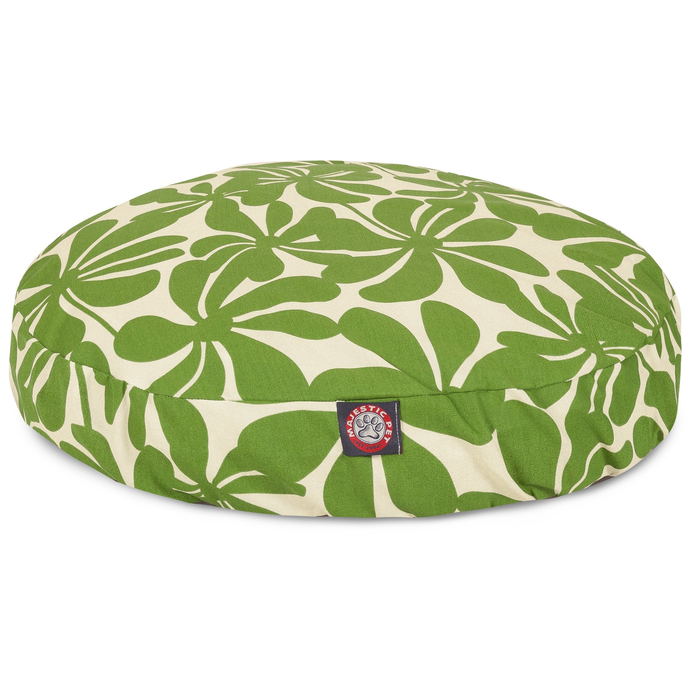 Sage Plantation Small Round Indoor Outdoor Pet Dog Bed With Removable Washable Cover By Majestic Pet Products