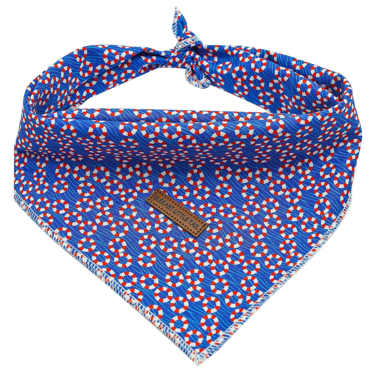 Elegant Little Tail Dog Bandana, Independence Puppy Bandana 4Th Of July Adjustable Scarf Handkerchief Boy Girl Pet Bibs Scarf Fo