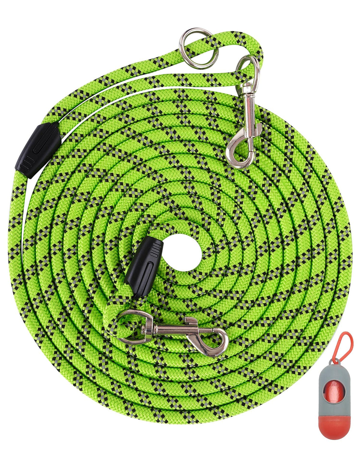 Dog Leash Long For Dog Training 10Ft/16Ft/30Ft/50Ft/100Ft, Reflective Threads Check Cord Dog Leash, Heavy Duty Dog Lead For Large Medium Small Dogs Outside Walking, Playing, Camping, Or Yard