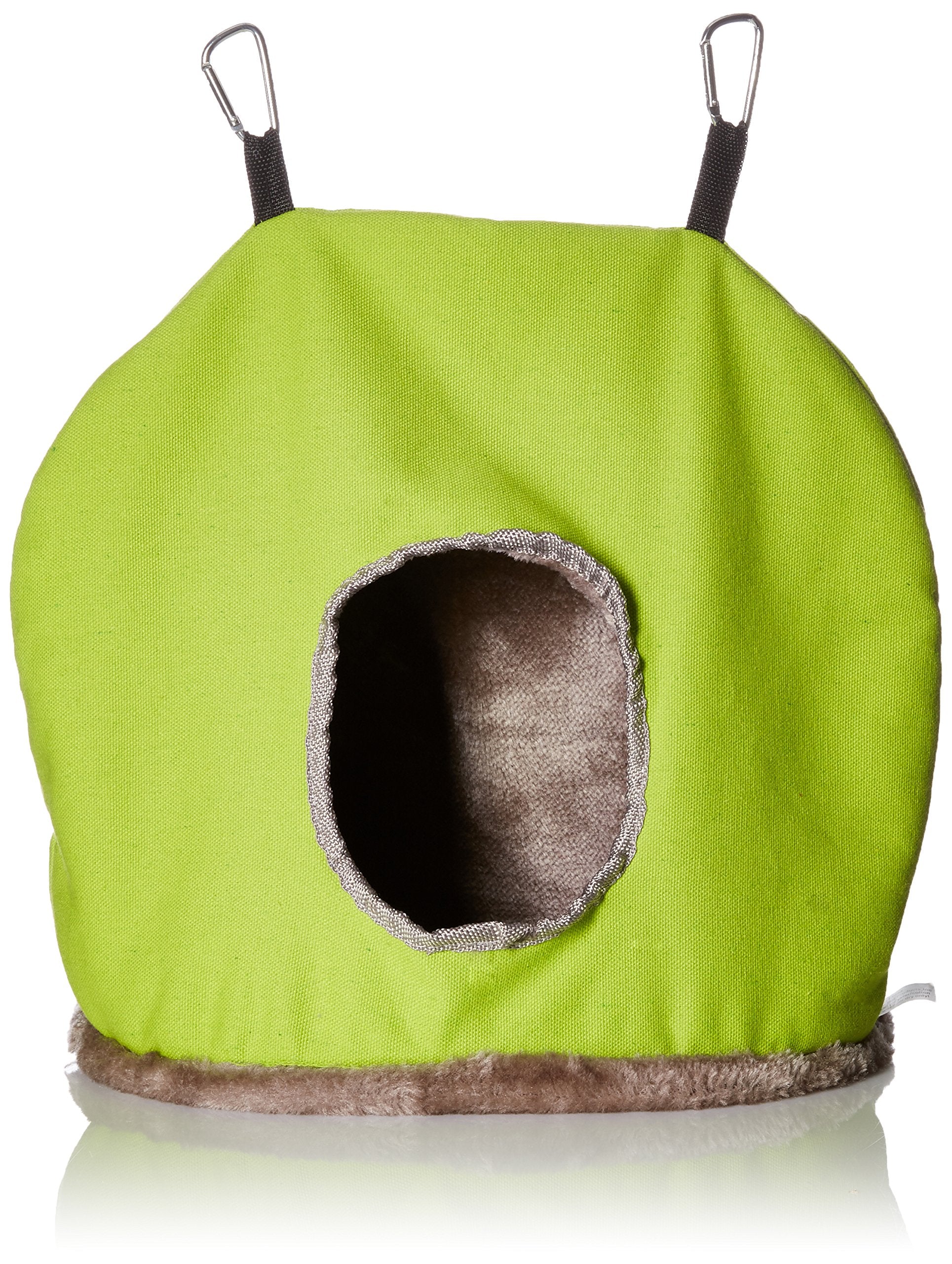 Prevue Pet Products Bpv1165 Plastic/Fleece Snuggle Sack Bird Nest, Jumbo