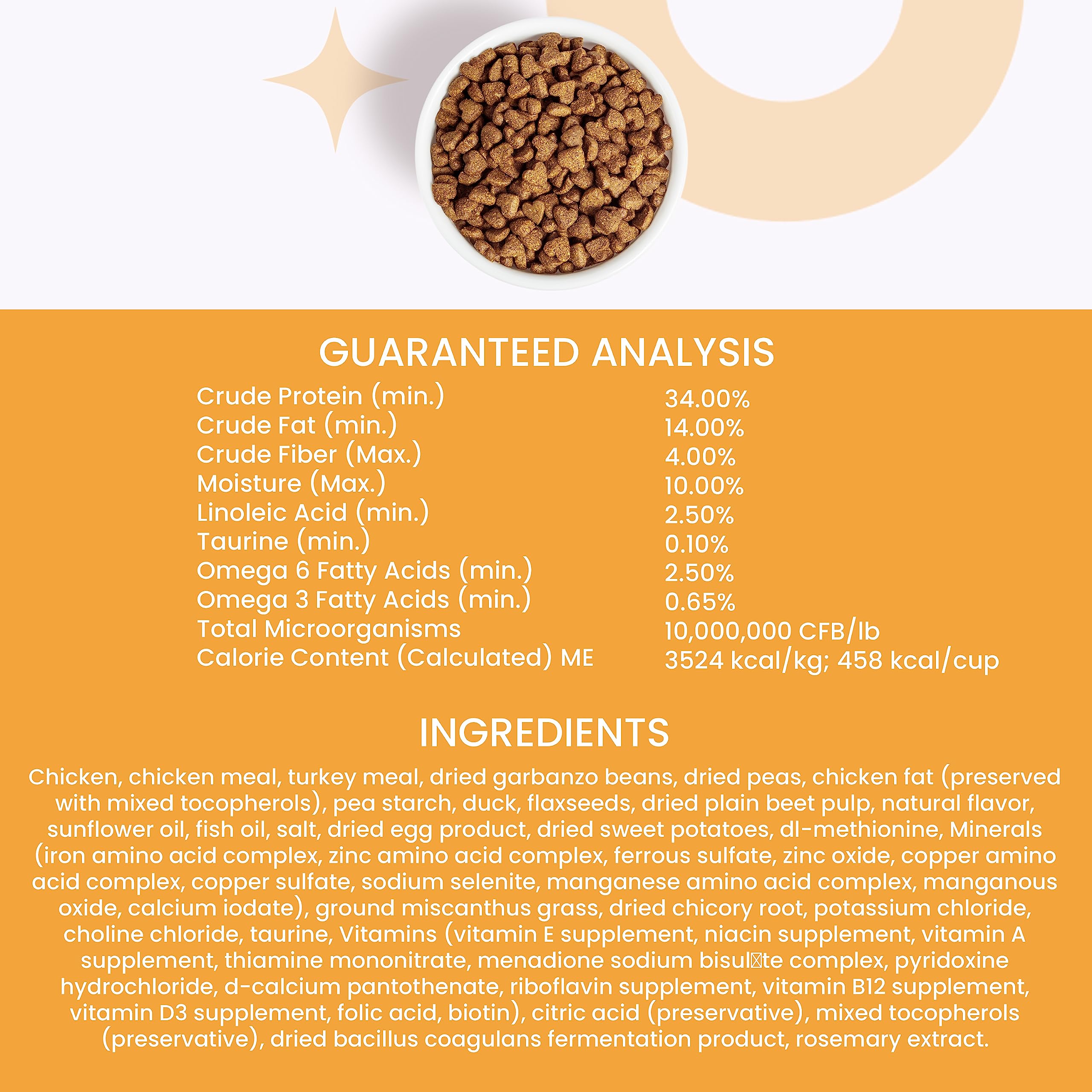 I and love and you Naked Essentials Dry Cat Food - Chicken + Duck - Grain Free, Real Meat, No Fillers, Prebiotics + Probiotics,