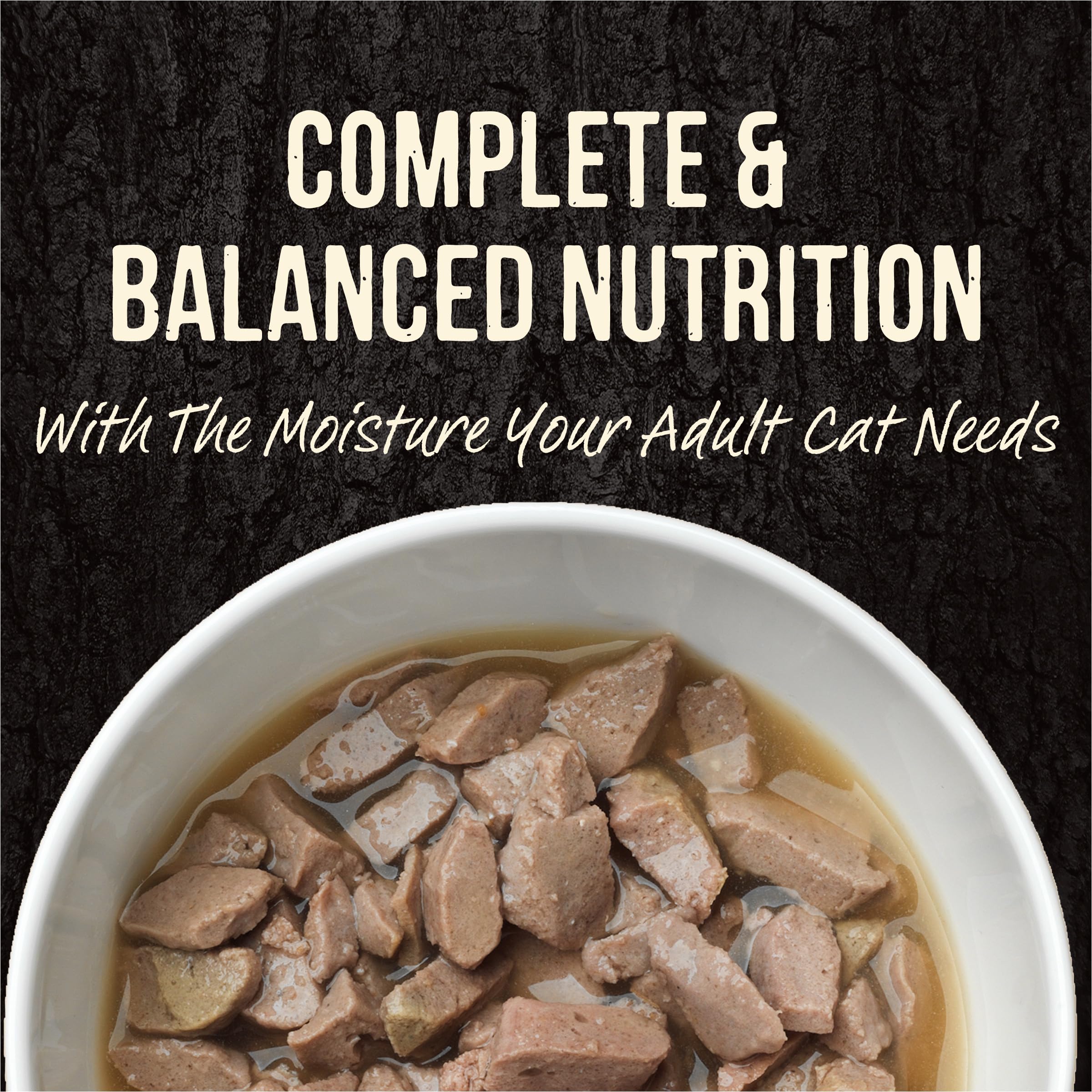 Merrick Backcountry Grain Free Wet Cat Food, Whitefish Recipe, 3 oz. Pouches, Pack of 24, High Protein, Gluten Free