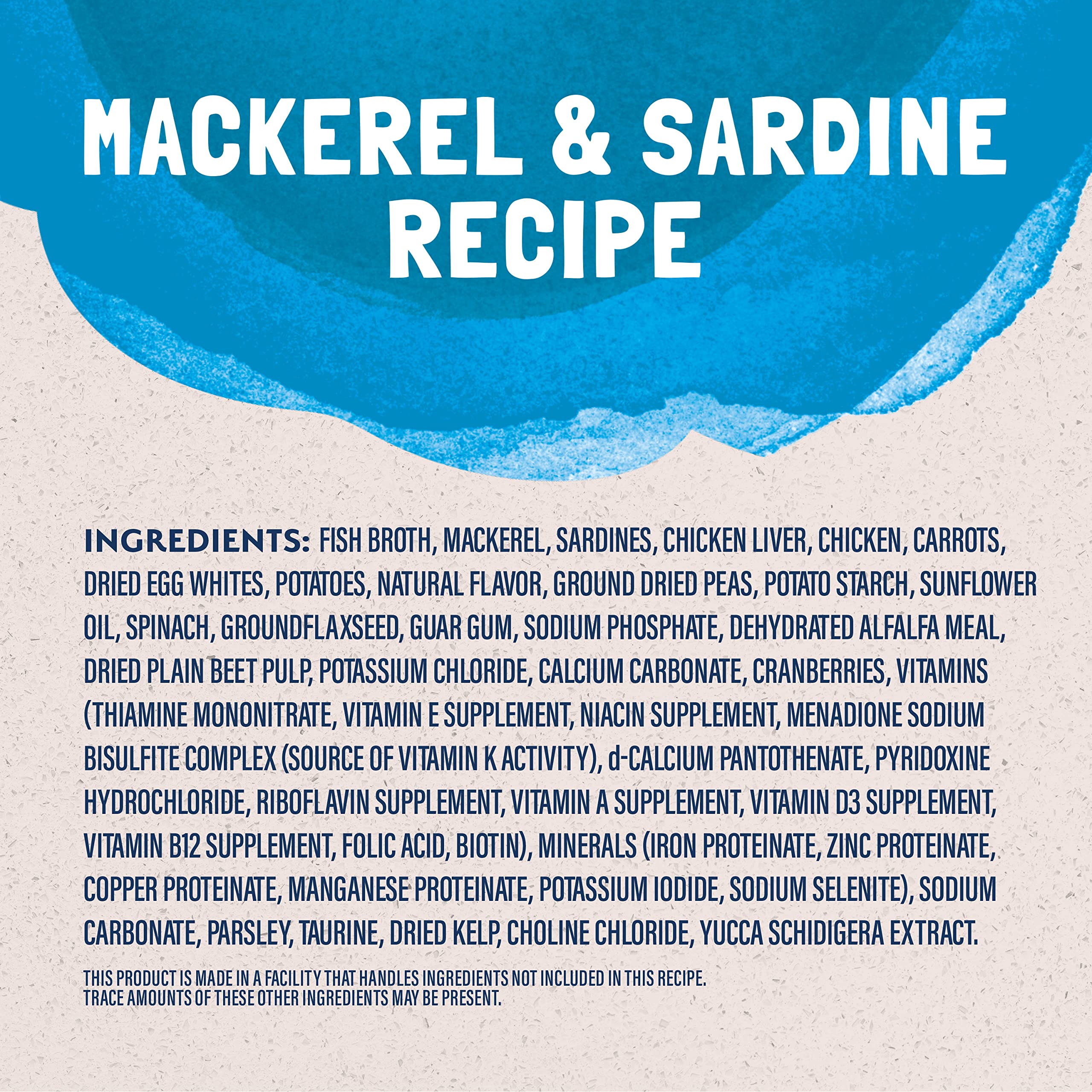 Natural Balance Original Ultra Platefulls Indoor Adult Grain Free Wet Cat Food, Mackerel & Sardine Recipe, 3 Ounce Pouch (Pack o