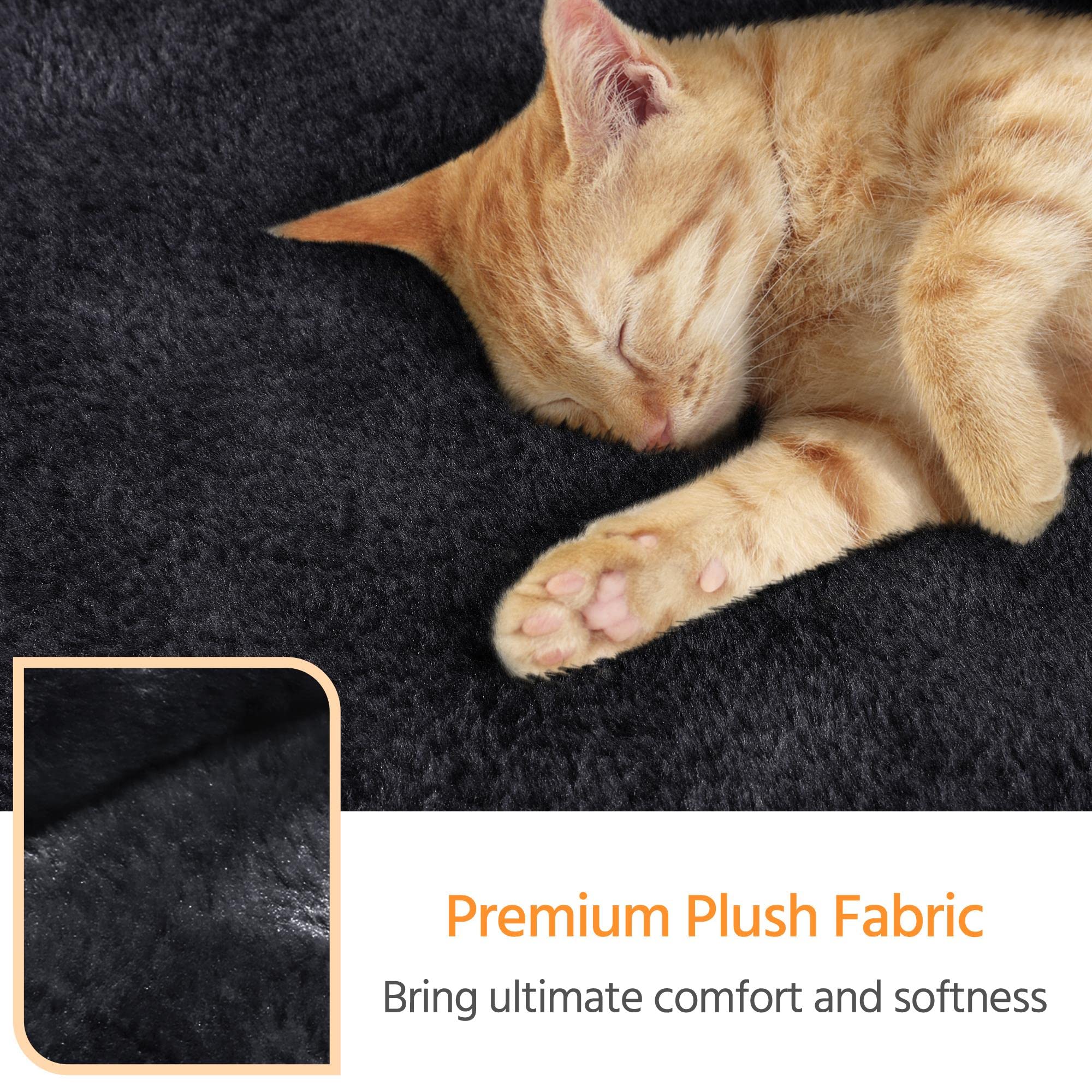 Yaheetech 23.5In Cat Tree Tower, Cat Condo With Sisal-Covered Scratching Posts, Cat House Activity Center Furniture For Kittens, Cats And Pets - Black, 16X16X23.5