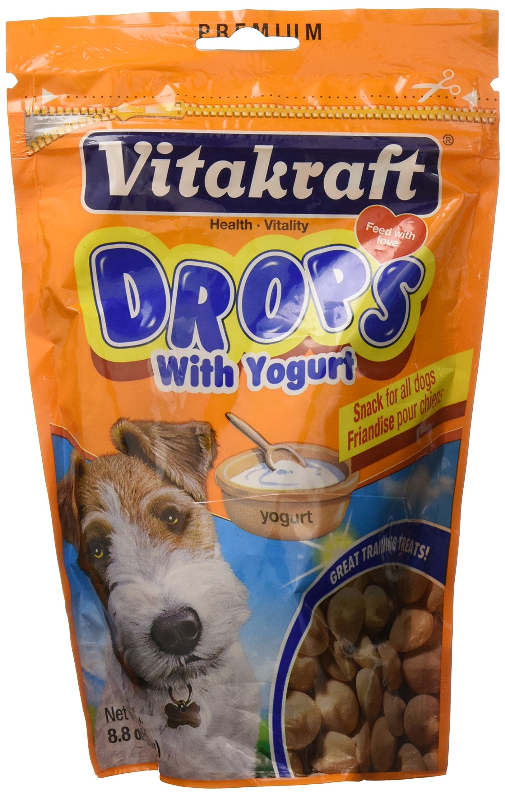 Vitacraft Drops Dog Treats,8.8 Oz