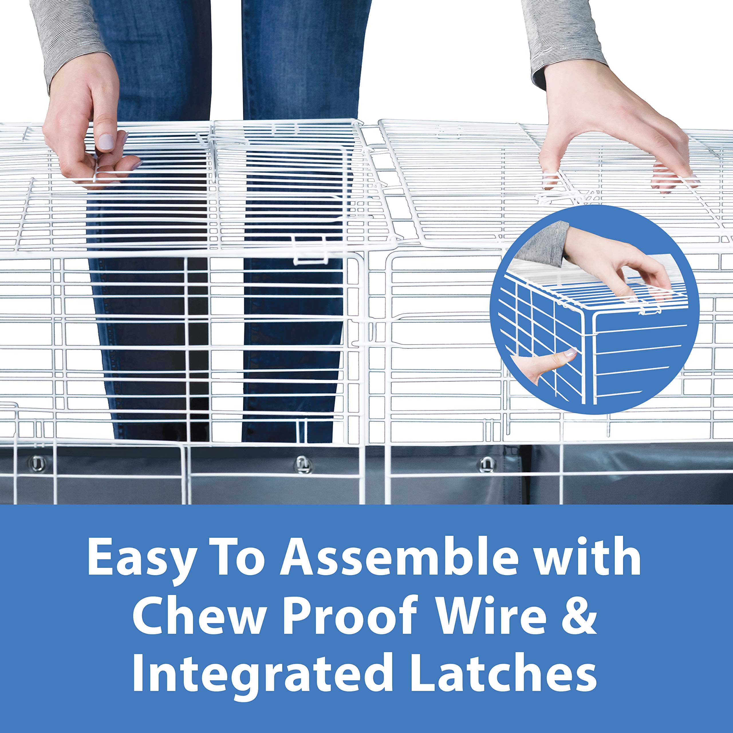 Kaytee Open Living Pet Rabbit Or Guinea Pig Habitat Rooftop Add-On 60' X 30'