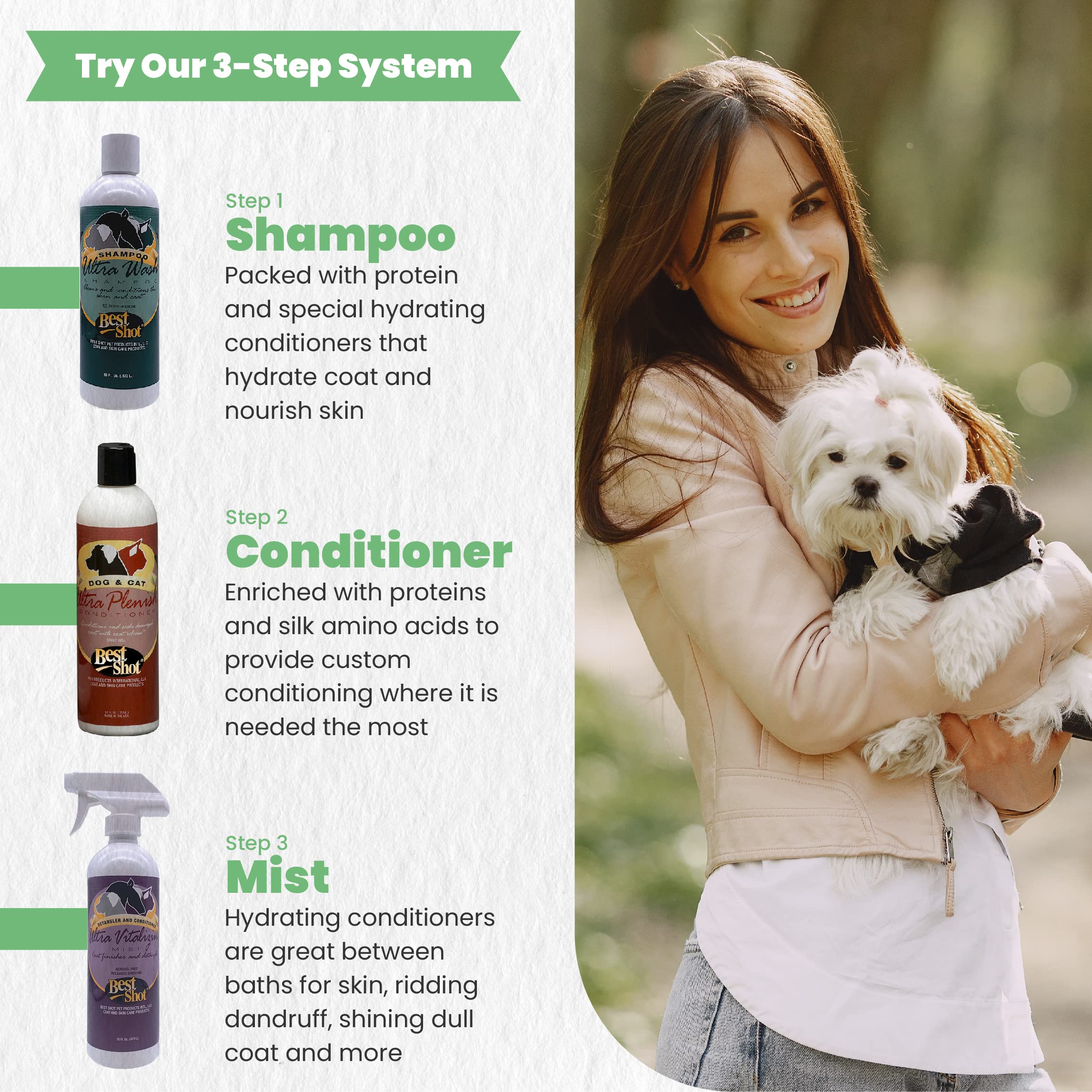 Best Shot Ultra Vitalizing Mist Detangler, 16 oz